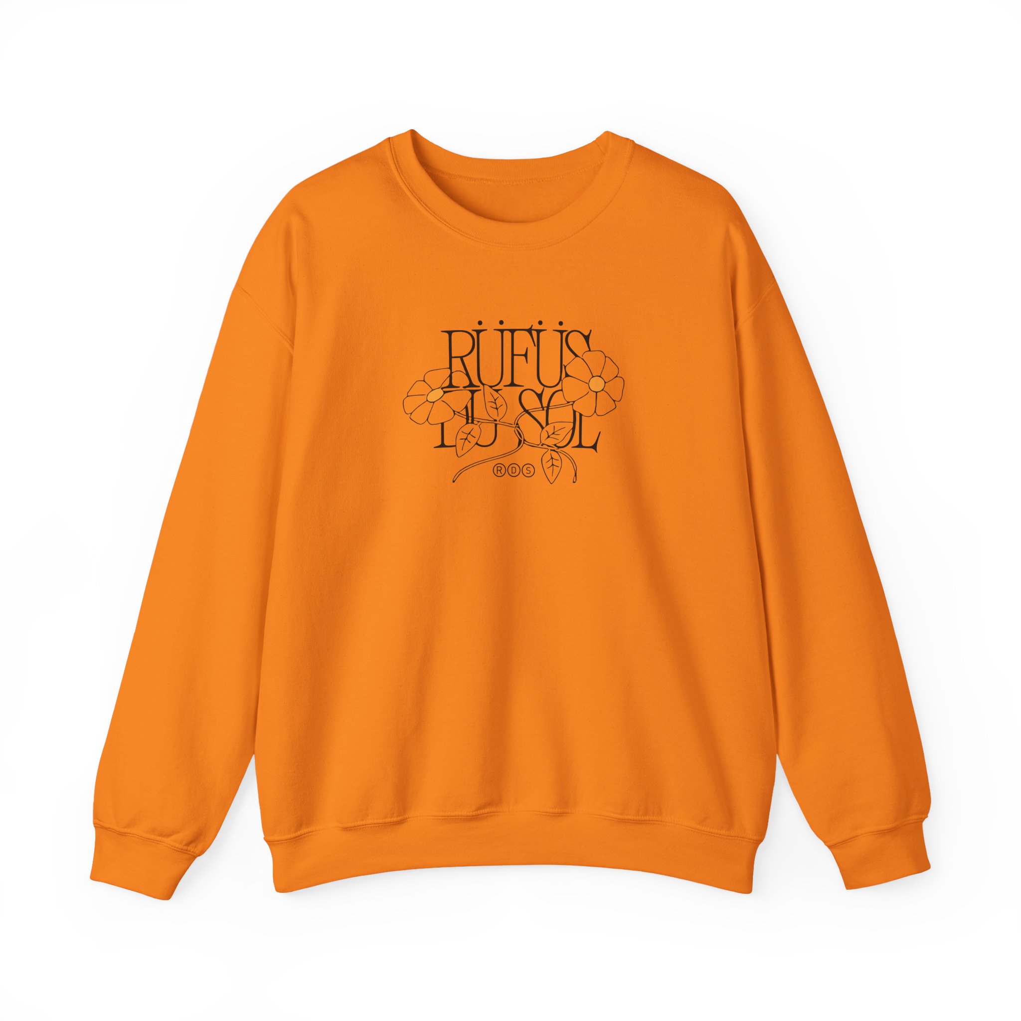 Rufus Du Sol Flower Ecru Unisex Heavy Blendâ„¢ Crewneck Sweatshirt