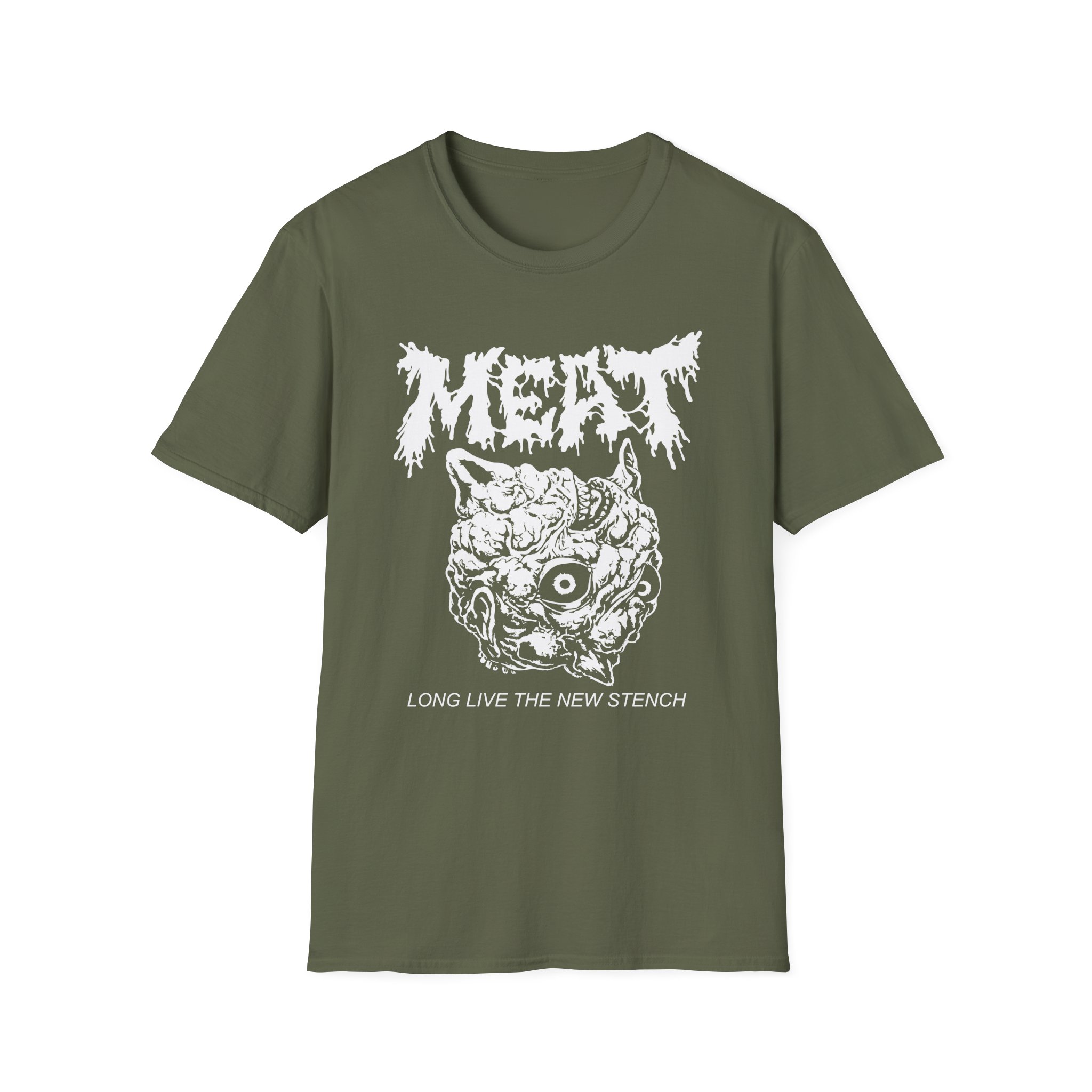 Papa Meat Long Live the New Stench Unisex Softstyle T-Shirt