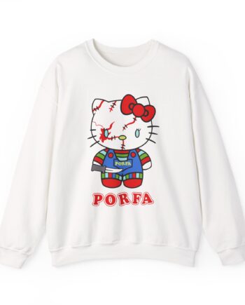 Porfa Hello Kitty Halloween Unisex Heavy Blend™ Crewneck Sweatshirt