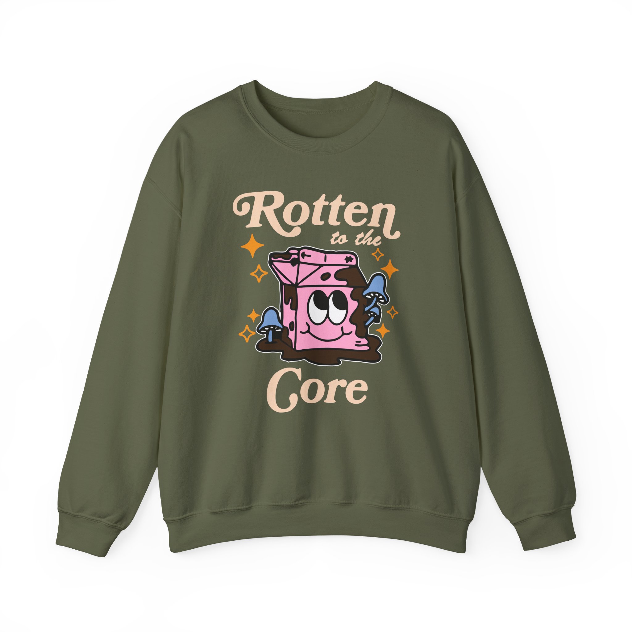 Stephanie Soo Rotten to the Core Unisex Heavy Blendâ„¢ Crewneck Sweatshirt