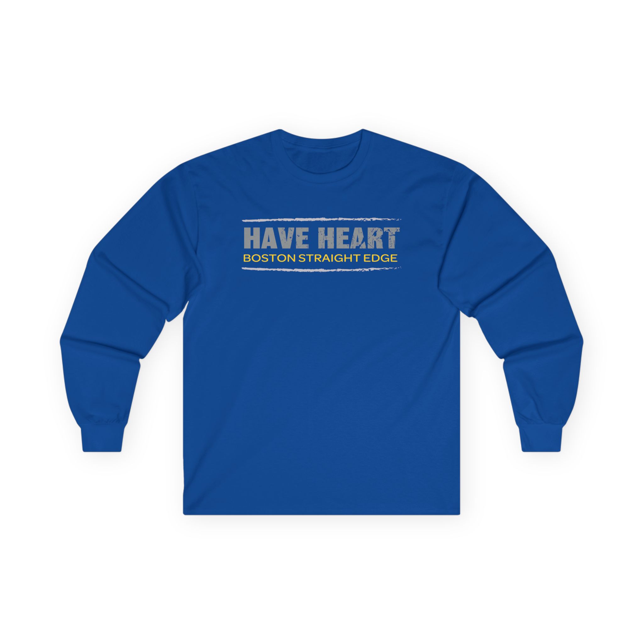 Have Heart Boston Straight Edge Unisex Ultra Cotton Long Sleeve Tee
