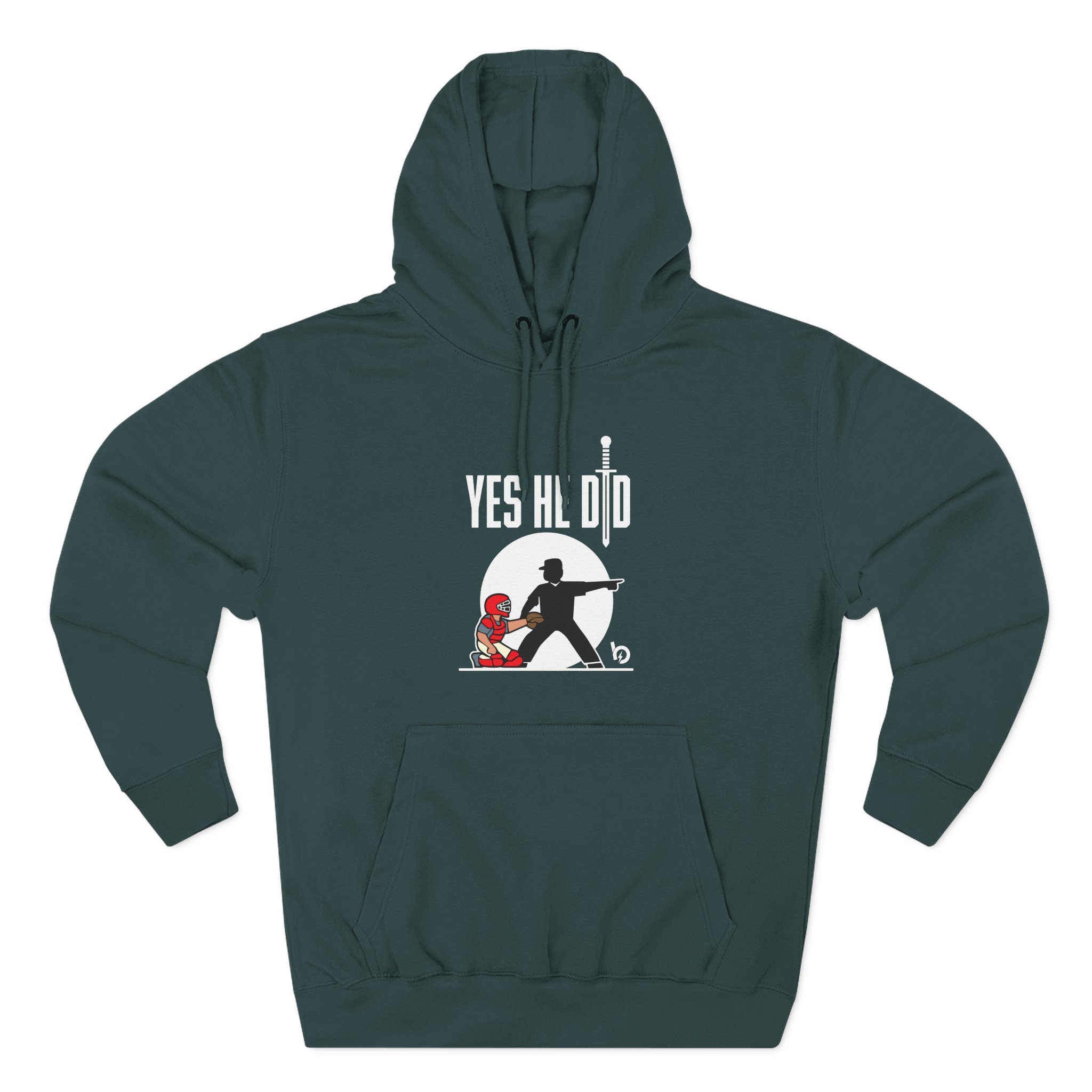 Trevor Bauer Yes He Did Three-Panel Fleece Hoodie