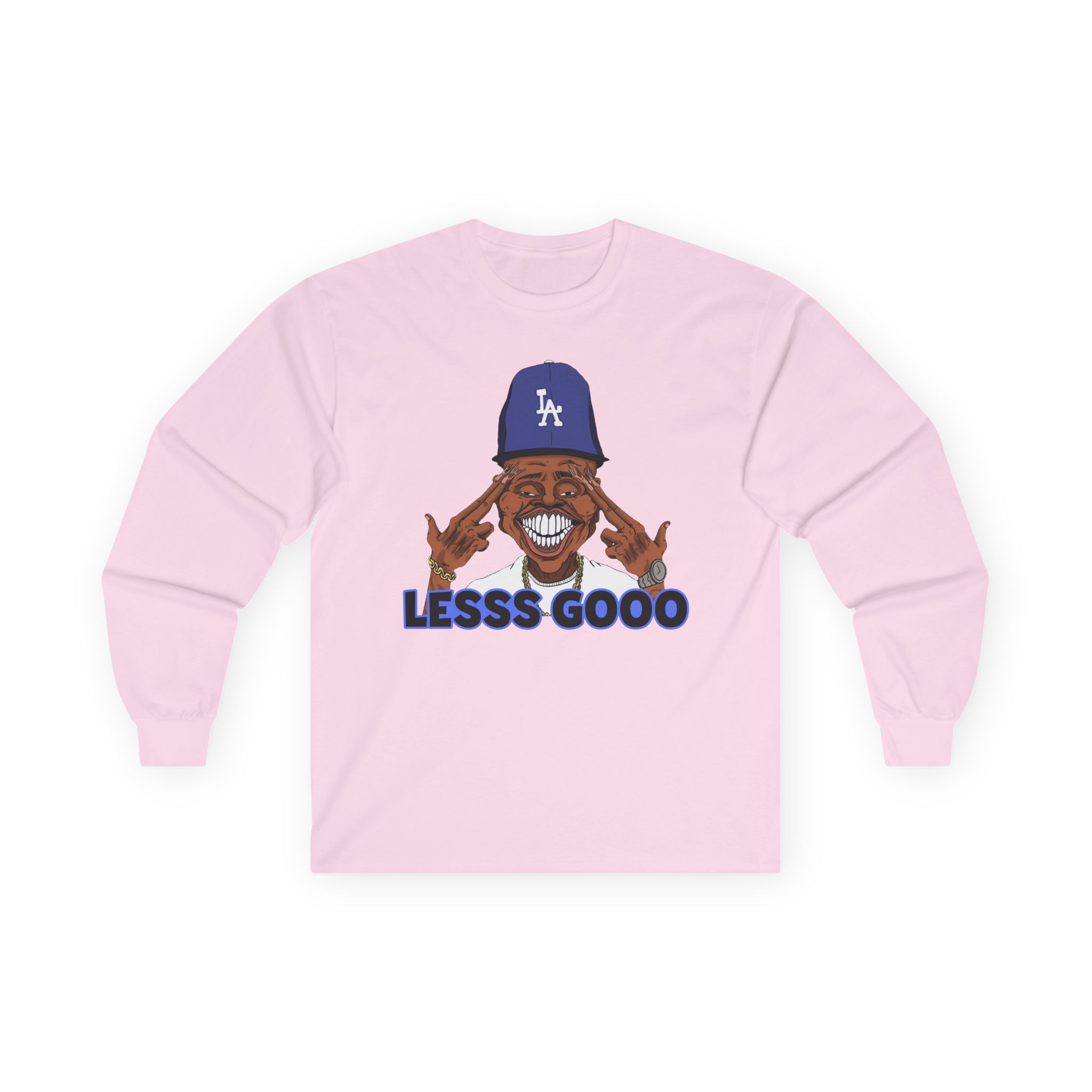 Papa Meat Lesss Gooo Unisex Ultra Cotton Long Sleeve Tee