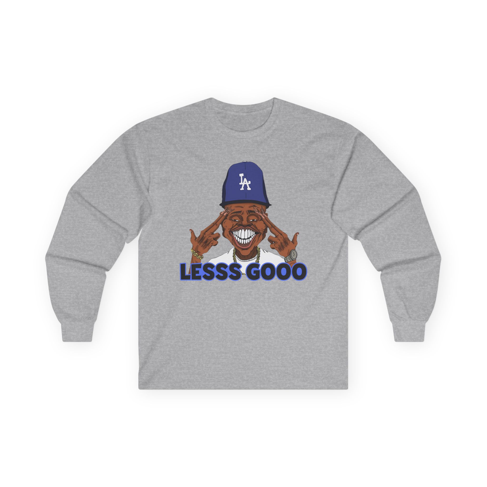 Papa Meat Lesss Gooo Unisex Ultra Cotton Long Sleeve Tee