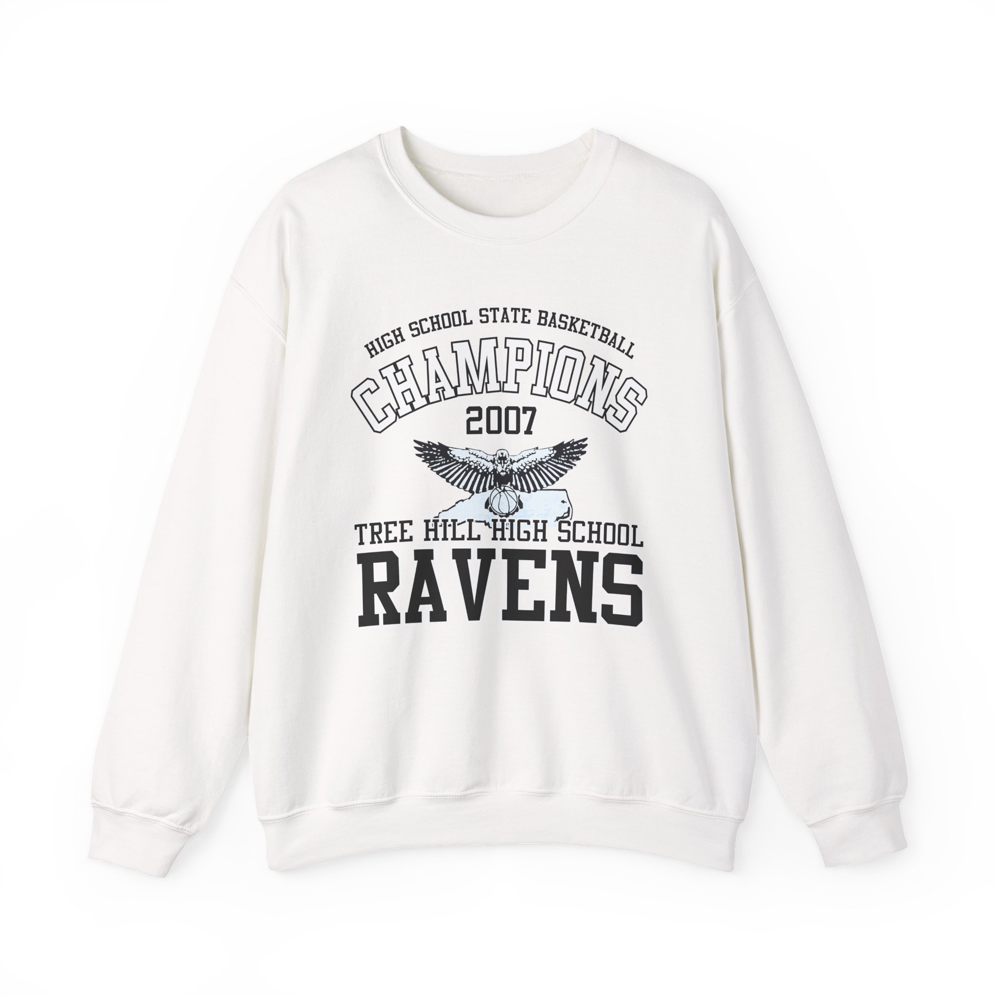 Tree Hill Ravens High School Champions One Tree Hill Unisex Heavy Blend Crewneck Sweatshirt