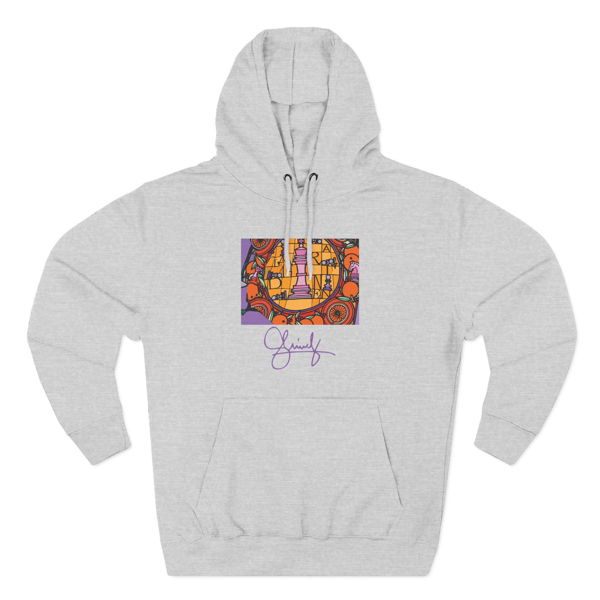 Shindy Three-Panel Fleece Hoodie