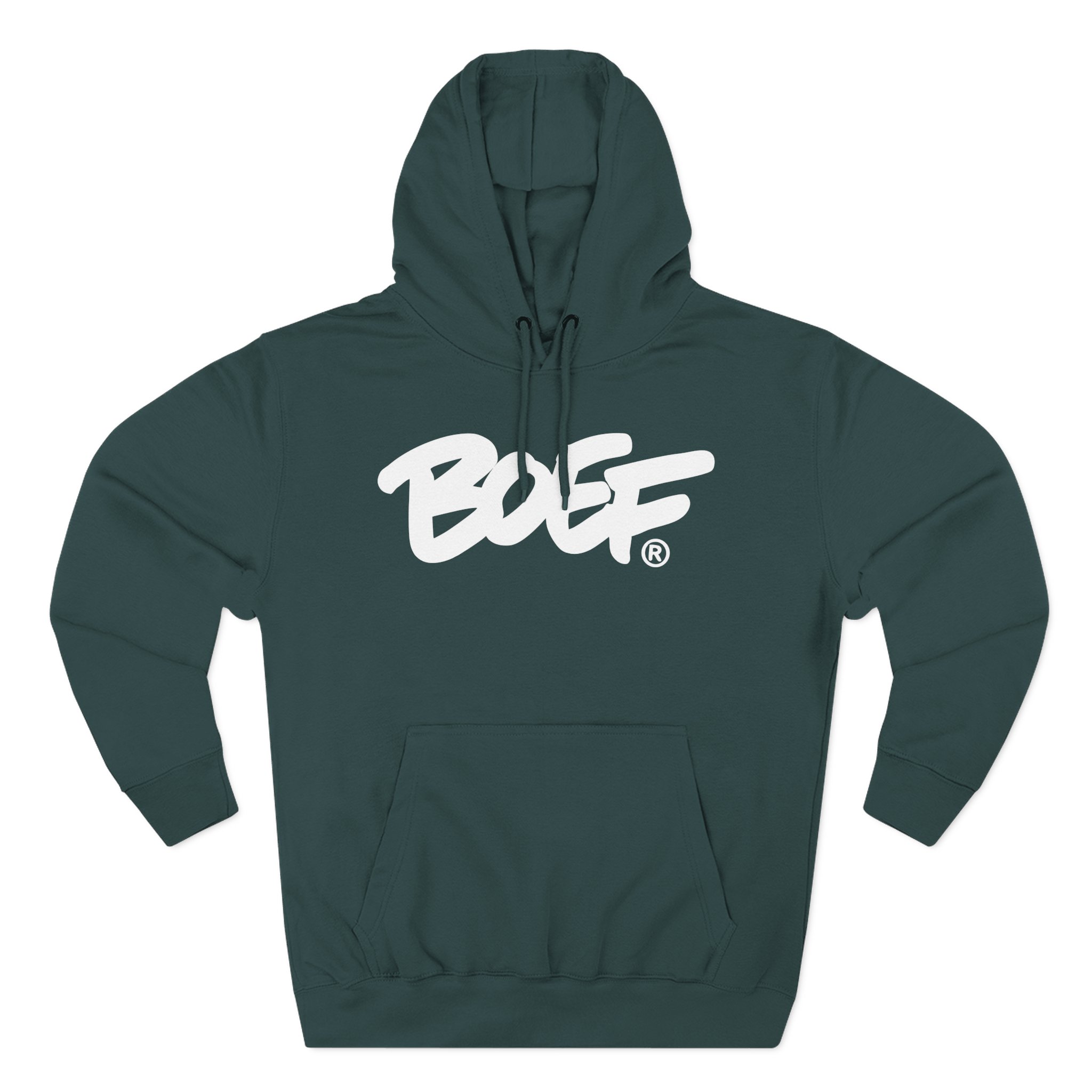Boef Three-Panel Fleece Hoodie