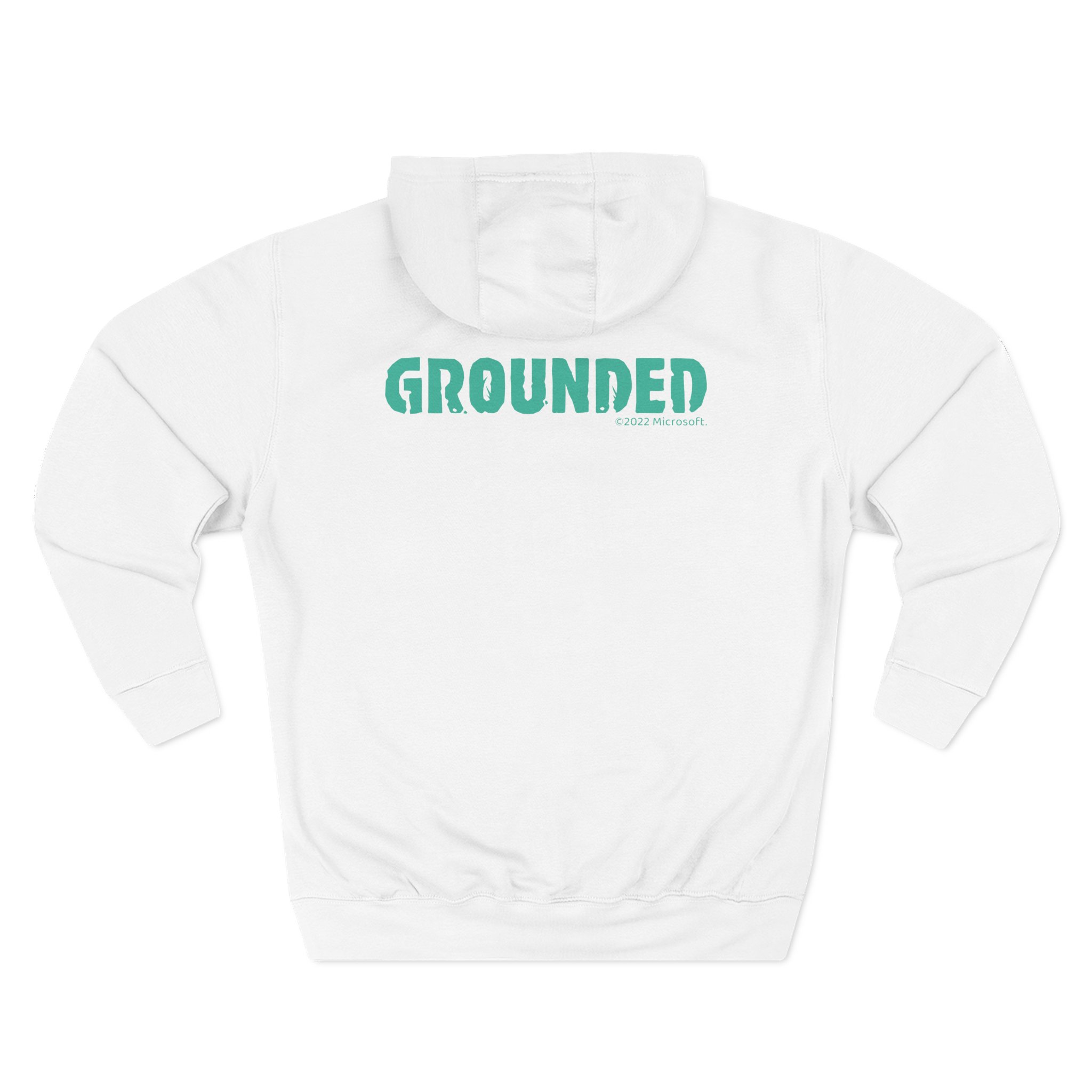 Grounded Faces Three-Panel Fleece Hoodie