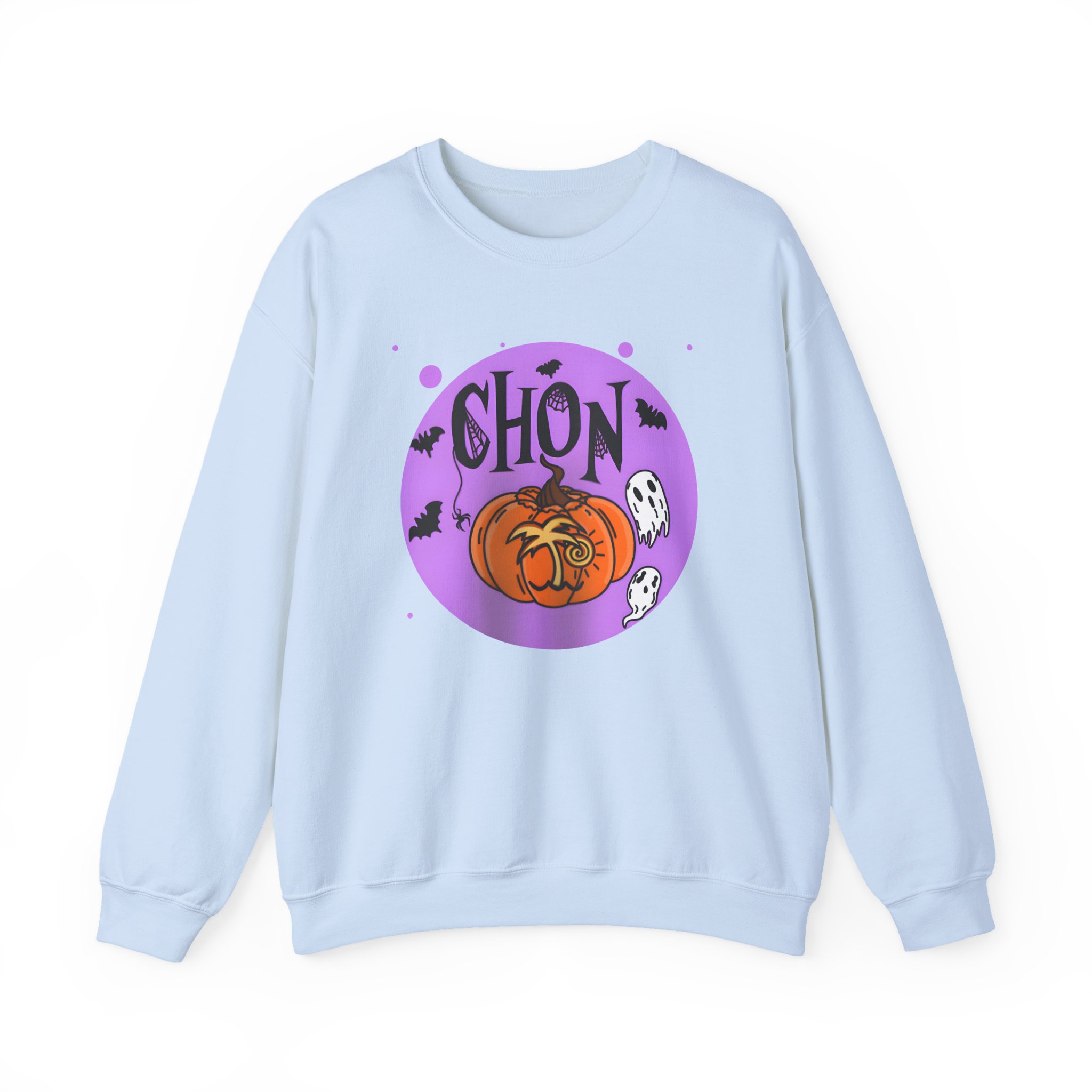 Chon Spooky Halloween Unisex Heavy Blendâ„¢ Crewneck Sweatshirt
