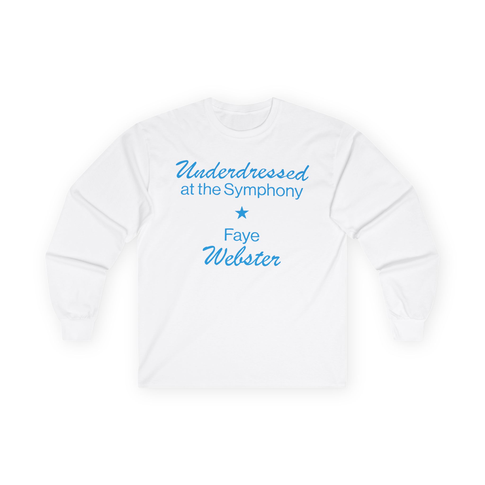 Faye Webster Underdressed at the Symphony 2024 Tour Unisex Ultra Cotton Long Sleeve Tee