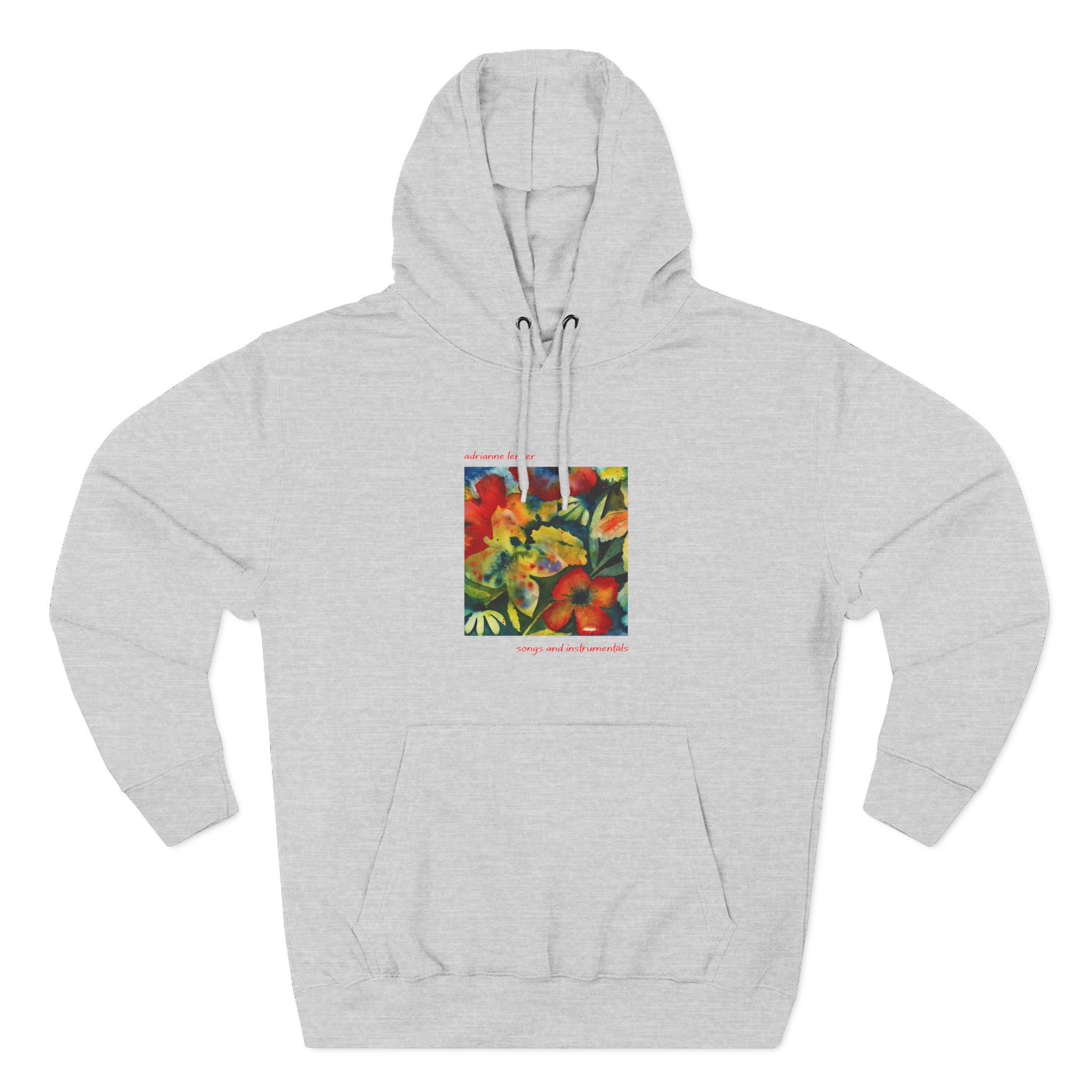 Adrianne Lenker Songs and Instrumentals Three-panel Fleece Hoodie