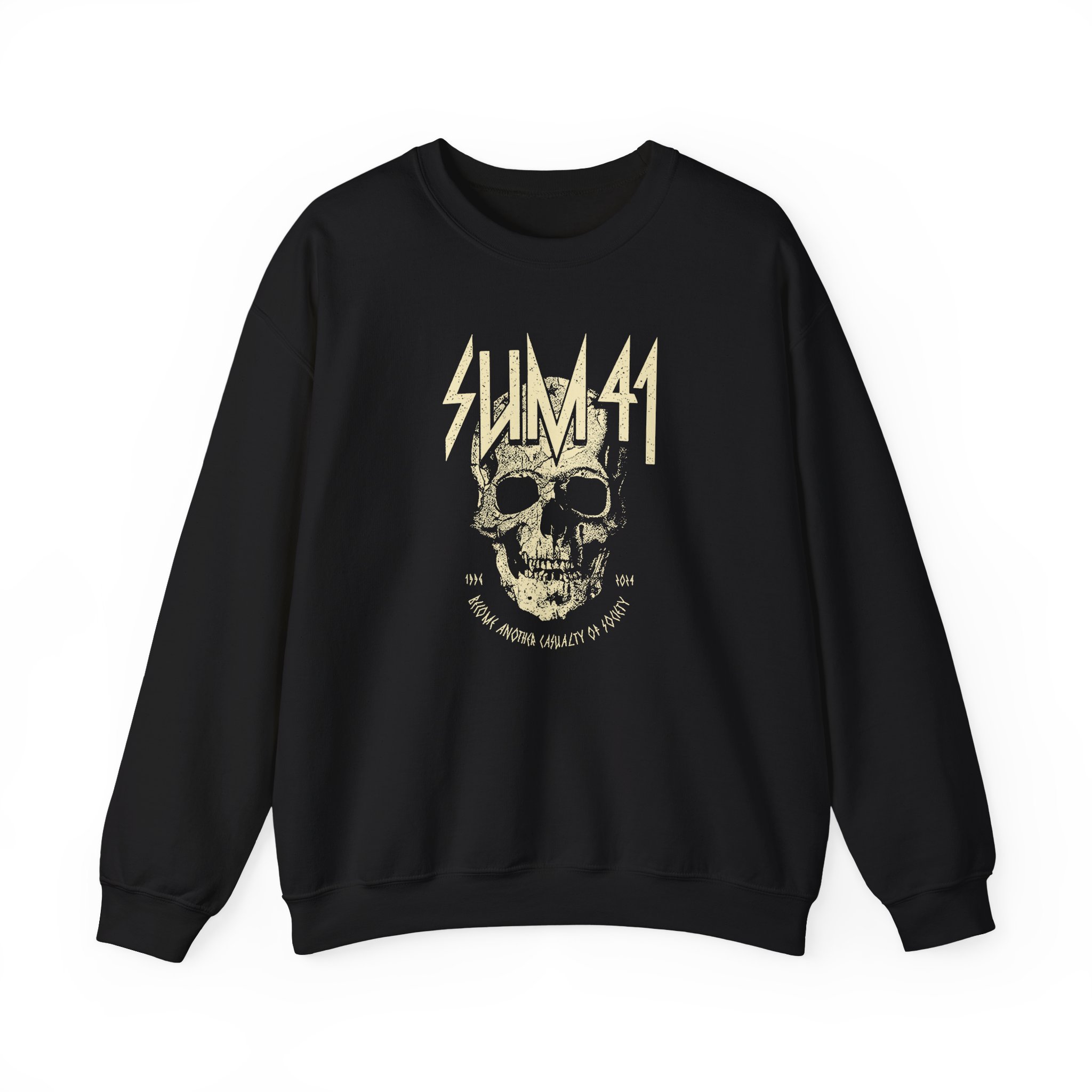 Sum 41 Become Another Casualty Unisex Heavy Blendâ„¢ Crewneck Sweatshirt