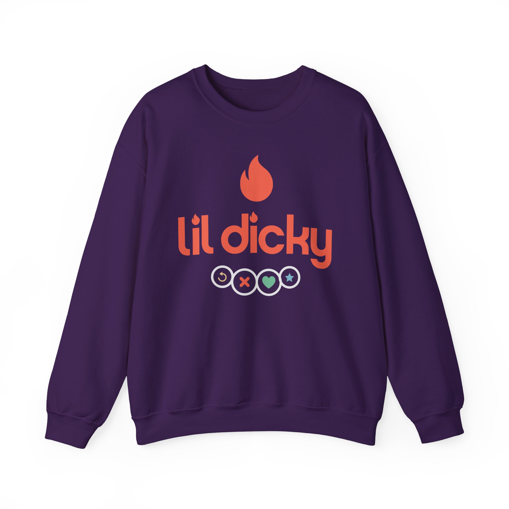 Lil Dicky Swipe Right Unisex Heavy Blendâ„¢ Crewneck Sweatshirt
