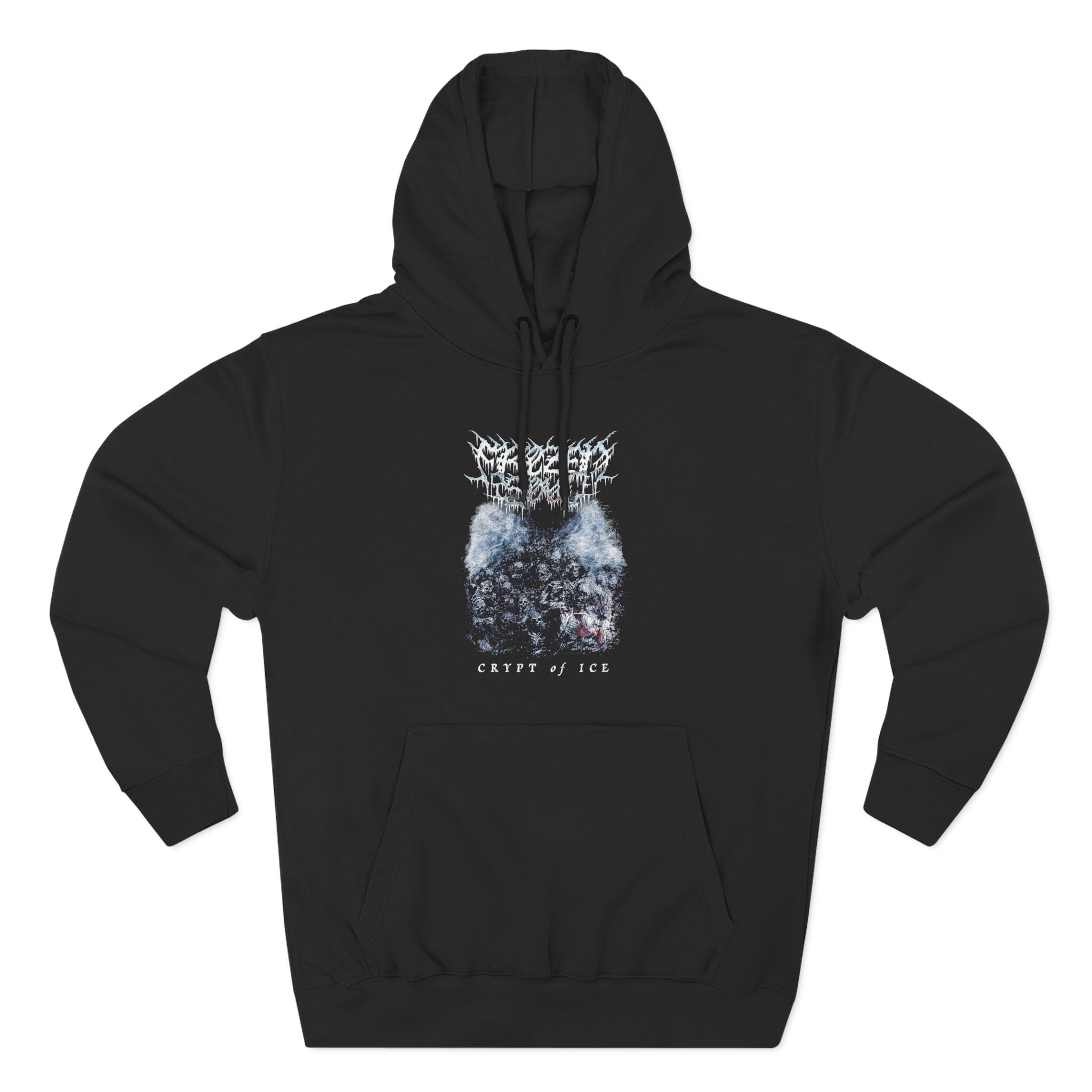 Frozen Soul Crypt of Ice Three-Panel Fleece Hoodie