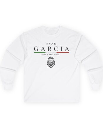 Ryan Garcia shock the world Unisex Ultra Cotton Long Sleeve Tee