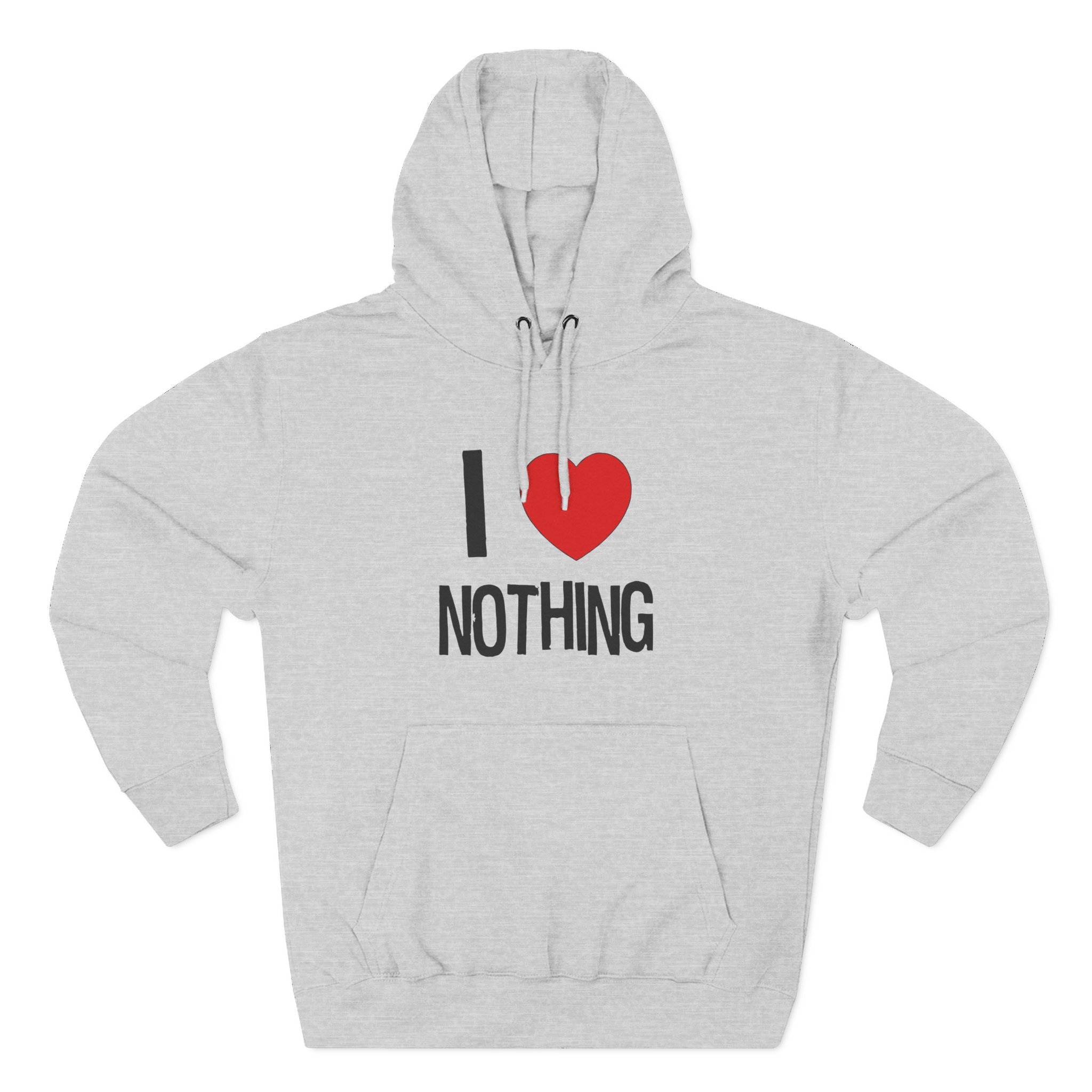 Armor for Sleep I Heart Nothing Three-panel Fleece Hoodie