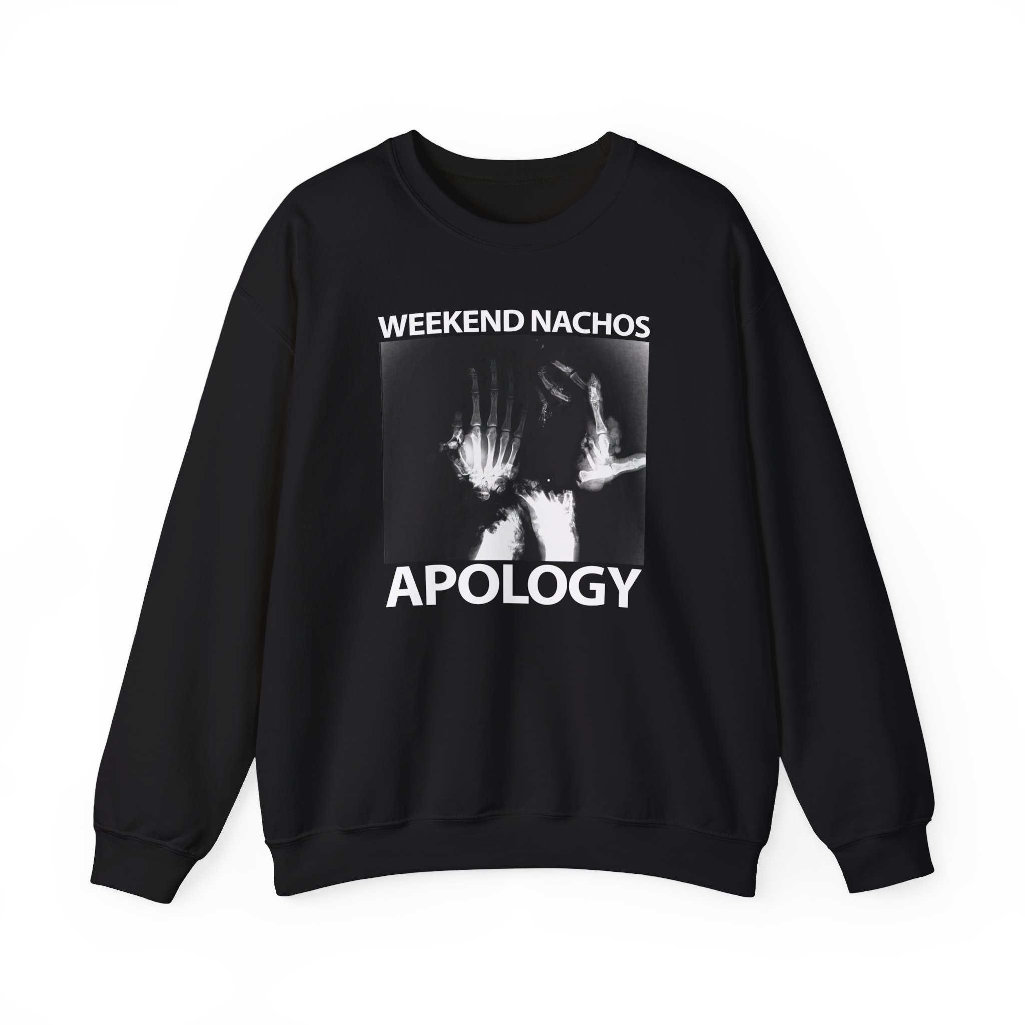 Weekend Nachos Apology Unisex Heavy Blendâ„¢ Crewneck Sweatshirt