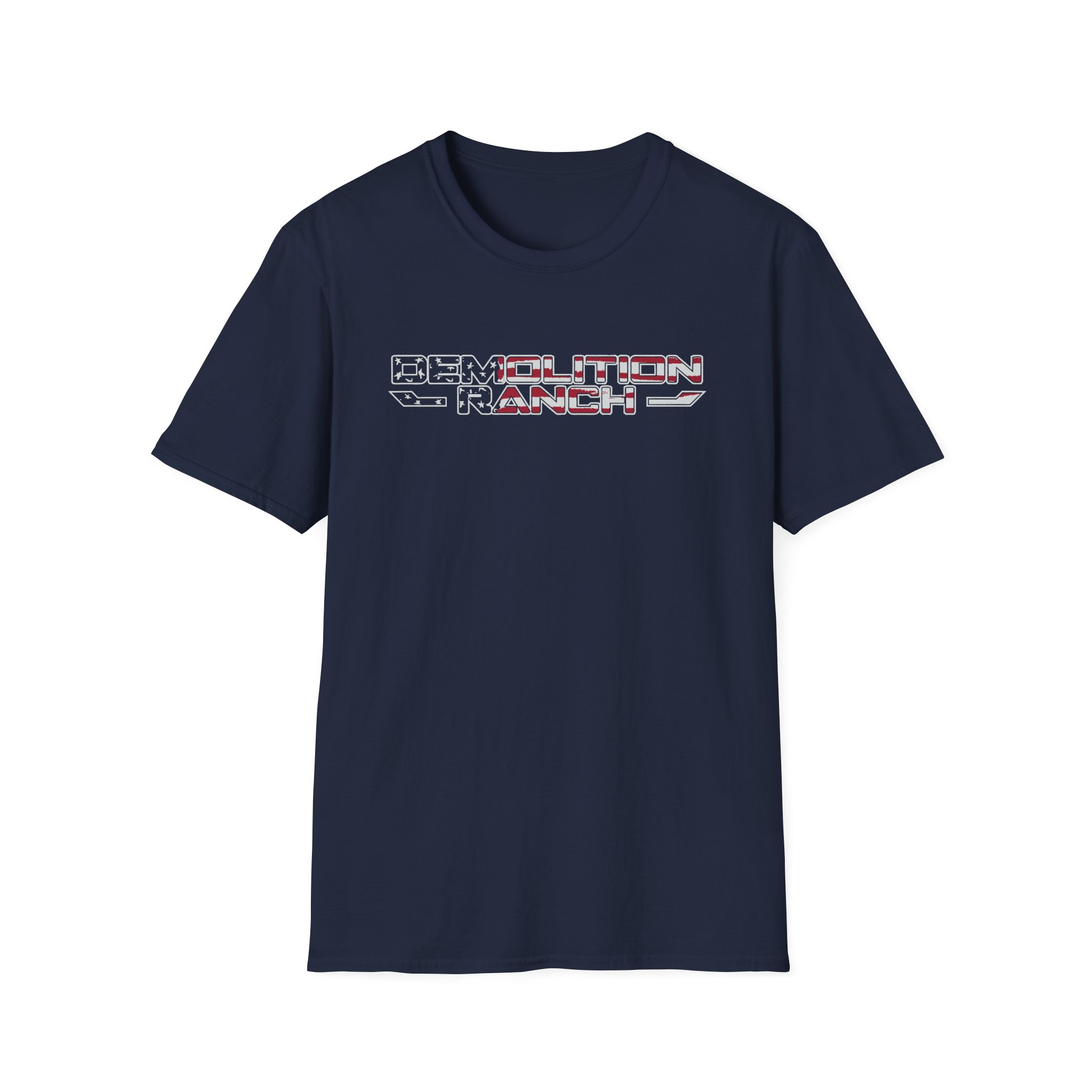 Demolition Ranch Star Spangled Demo Unisex Softstyle T-Shirt