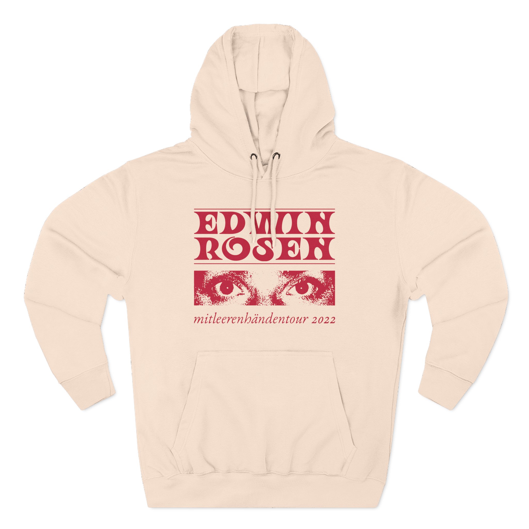 Edwin Rosen Eyes Three-Panel Fleece Hoodie