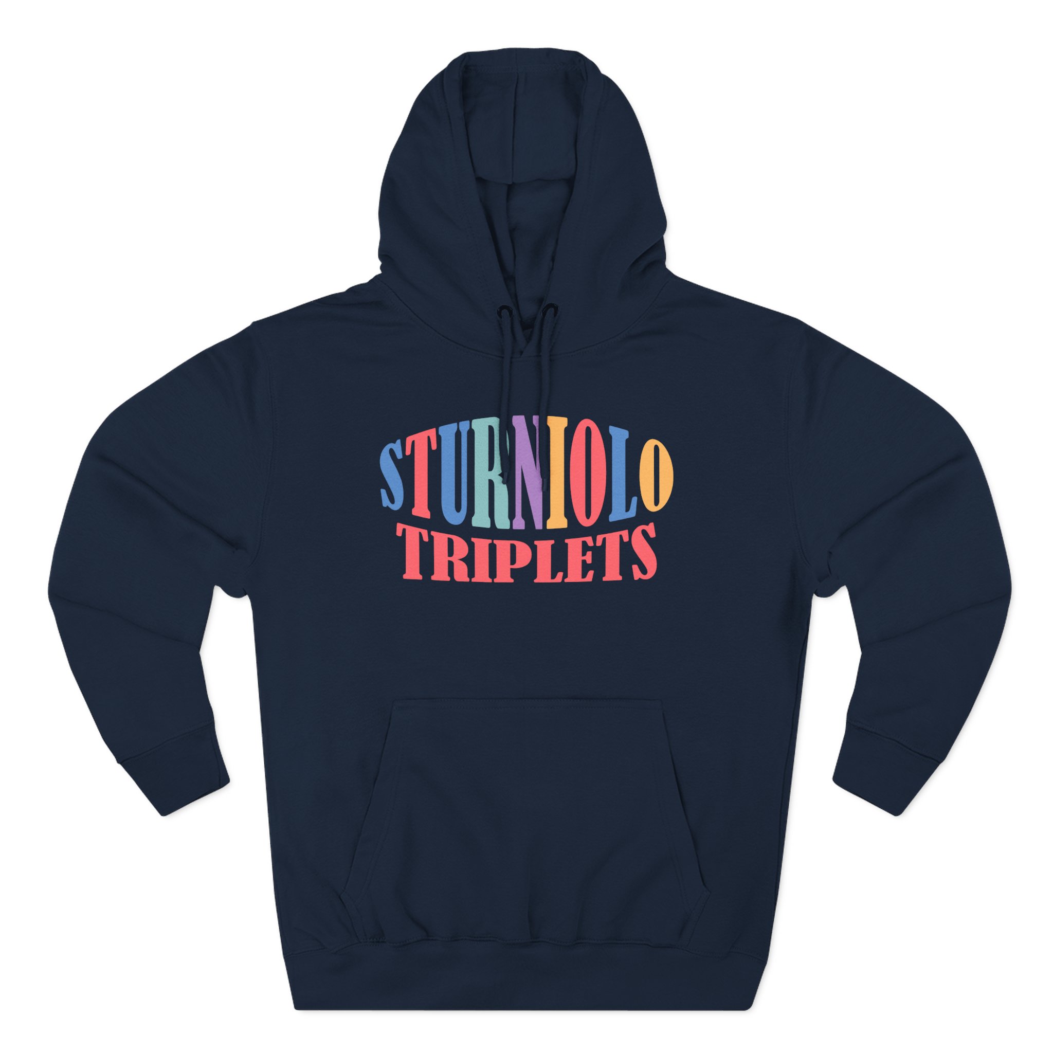 Sturniolo Triplets Trendy Let's Trip Three-Panel Fleece Hoodie