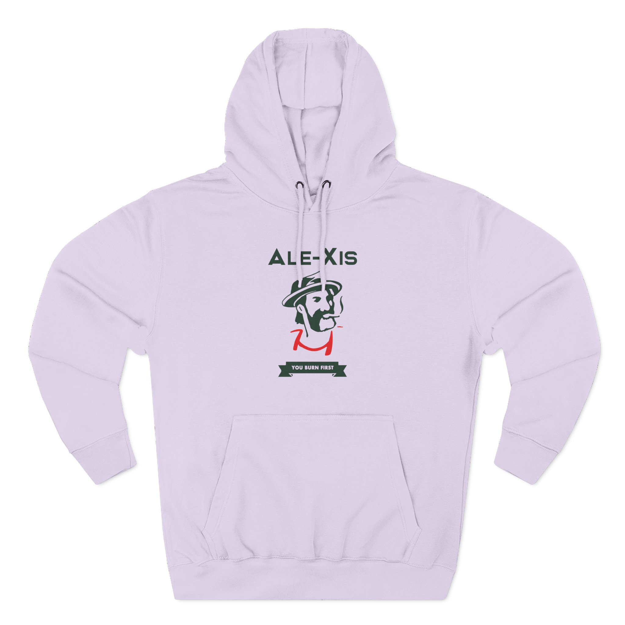 Alexisonfire You Burn First Three-Panel Fleece Hoodie