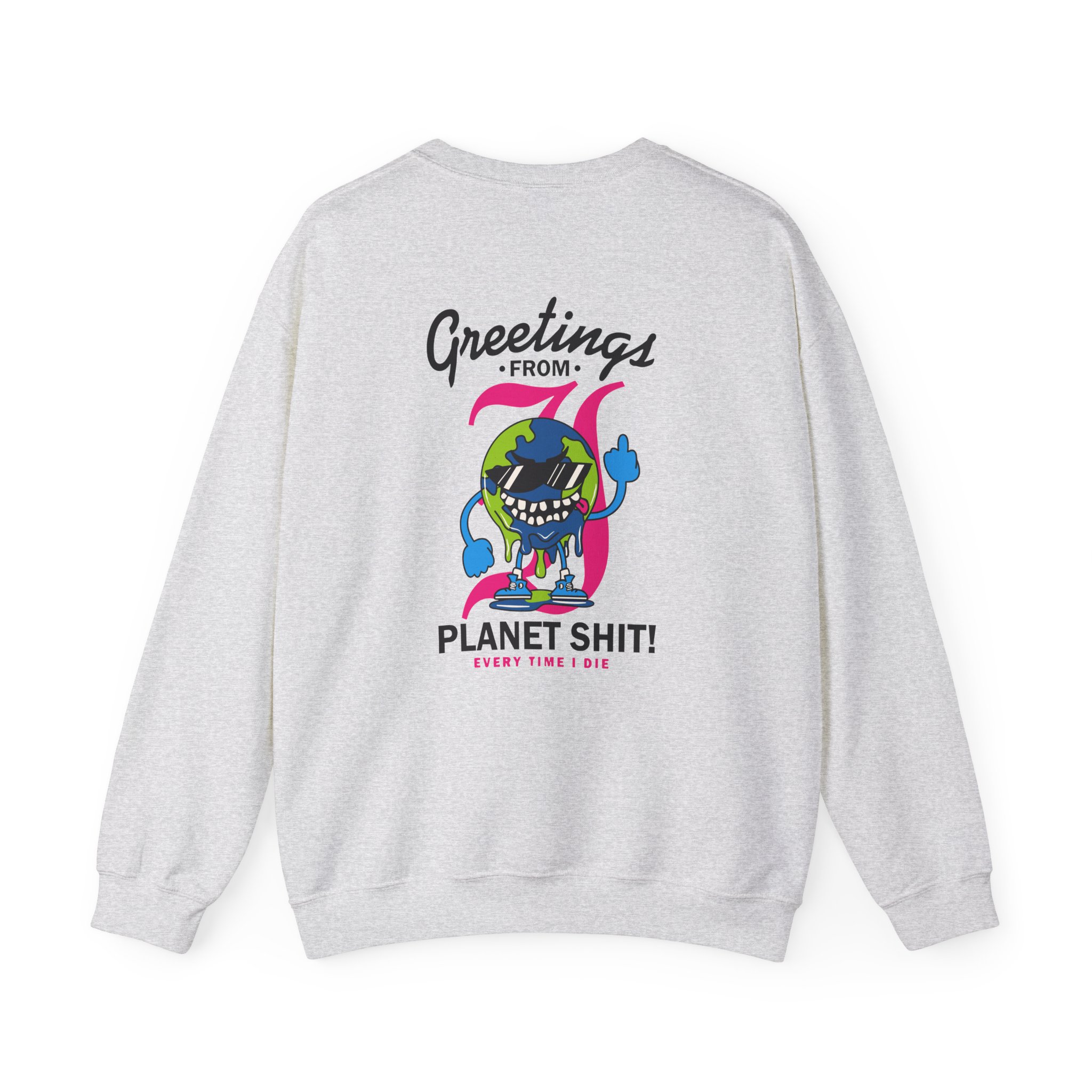 Every Time I Die Planet Unisex Heavy Blend Crewneck Sweatshirt