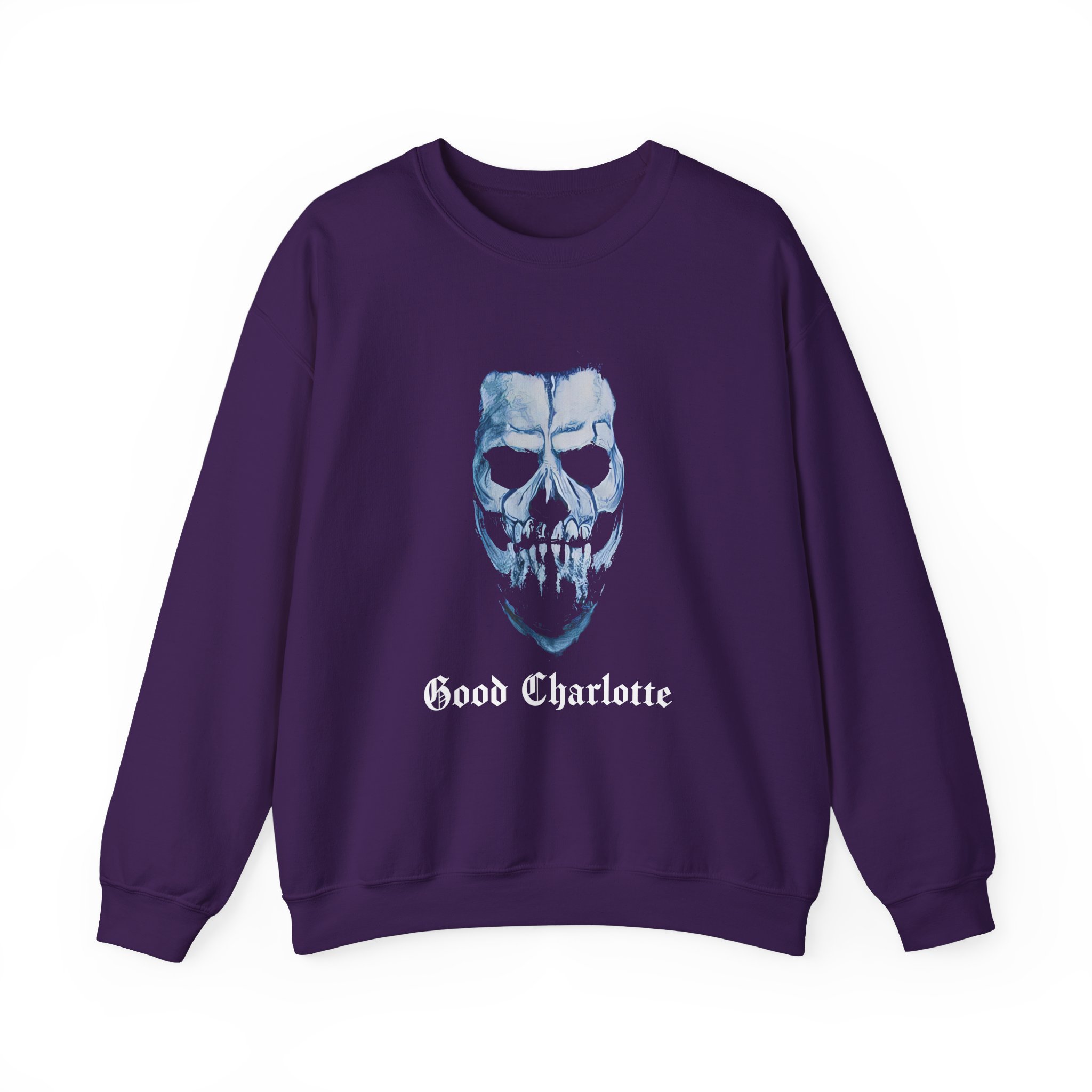 Good Charlotte Glow Skull Unisex Heavy Blendâ„¢ Crewneck Sweatshirt