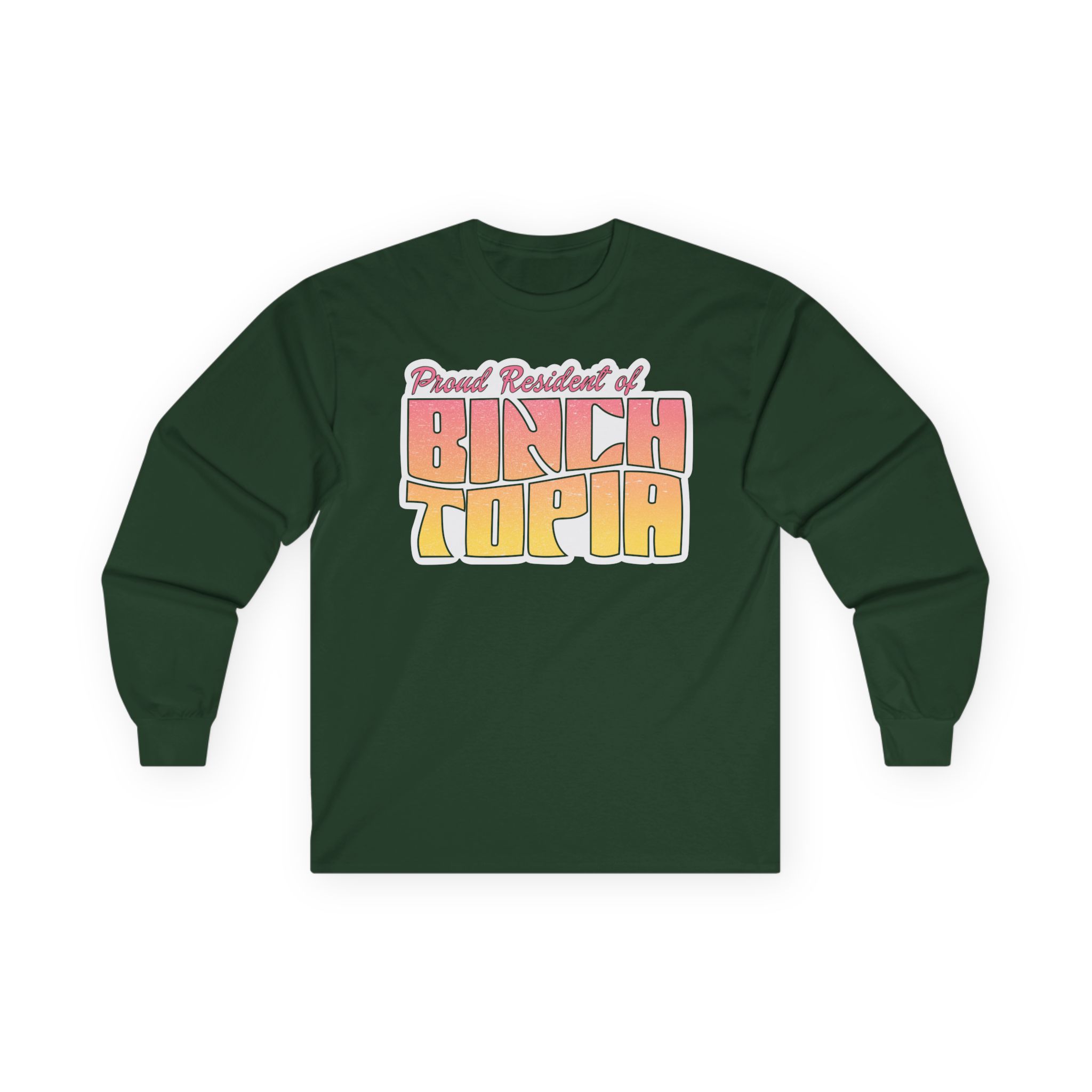 Binchtopia Unisex Ultra Cotton Long Sleeve Tee