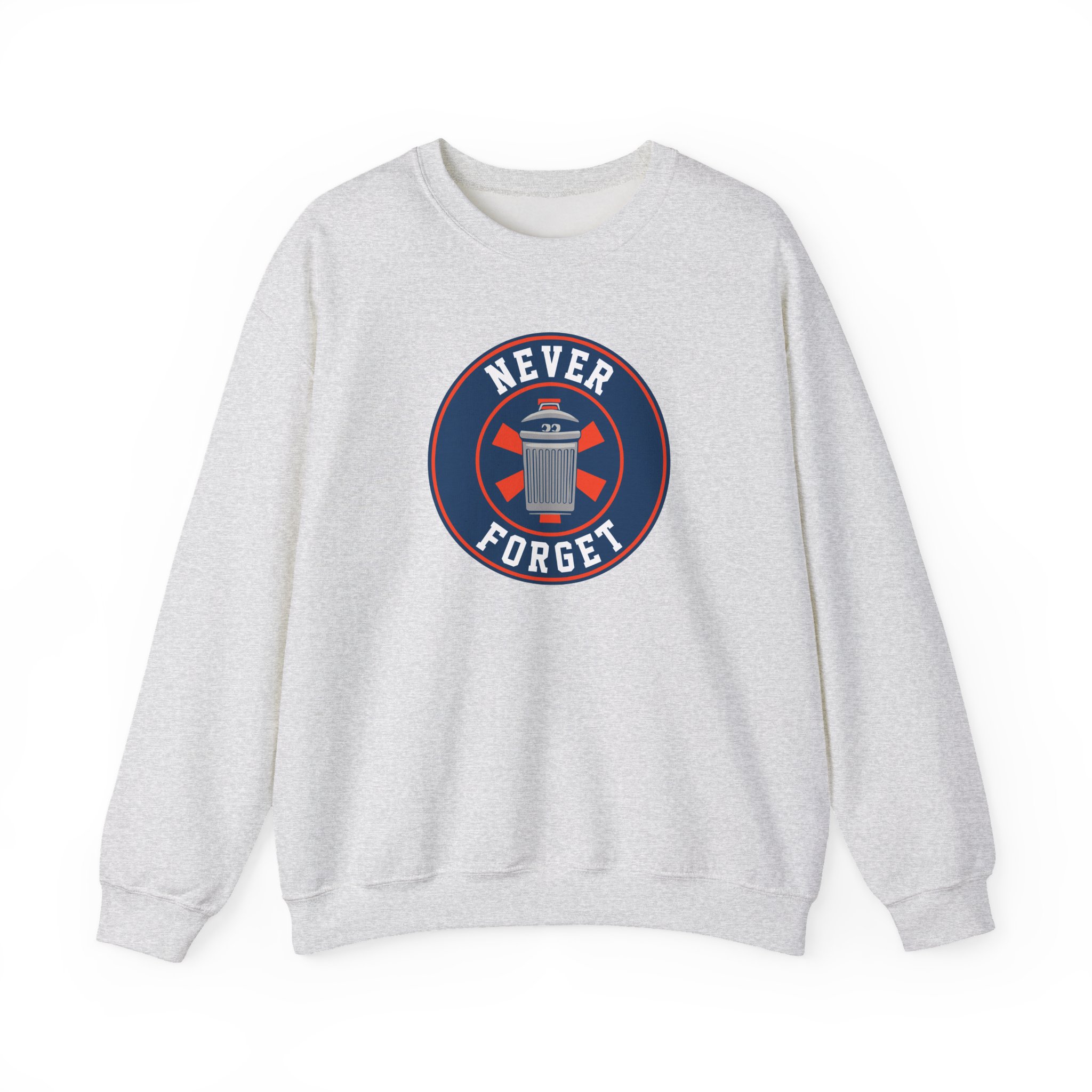 Trevor Bauer Never Forget Unisex Heavy Blendâ„¢ Crewneck Sweatshirt