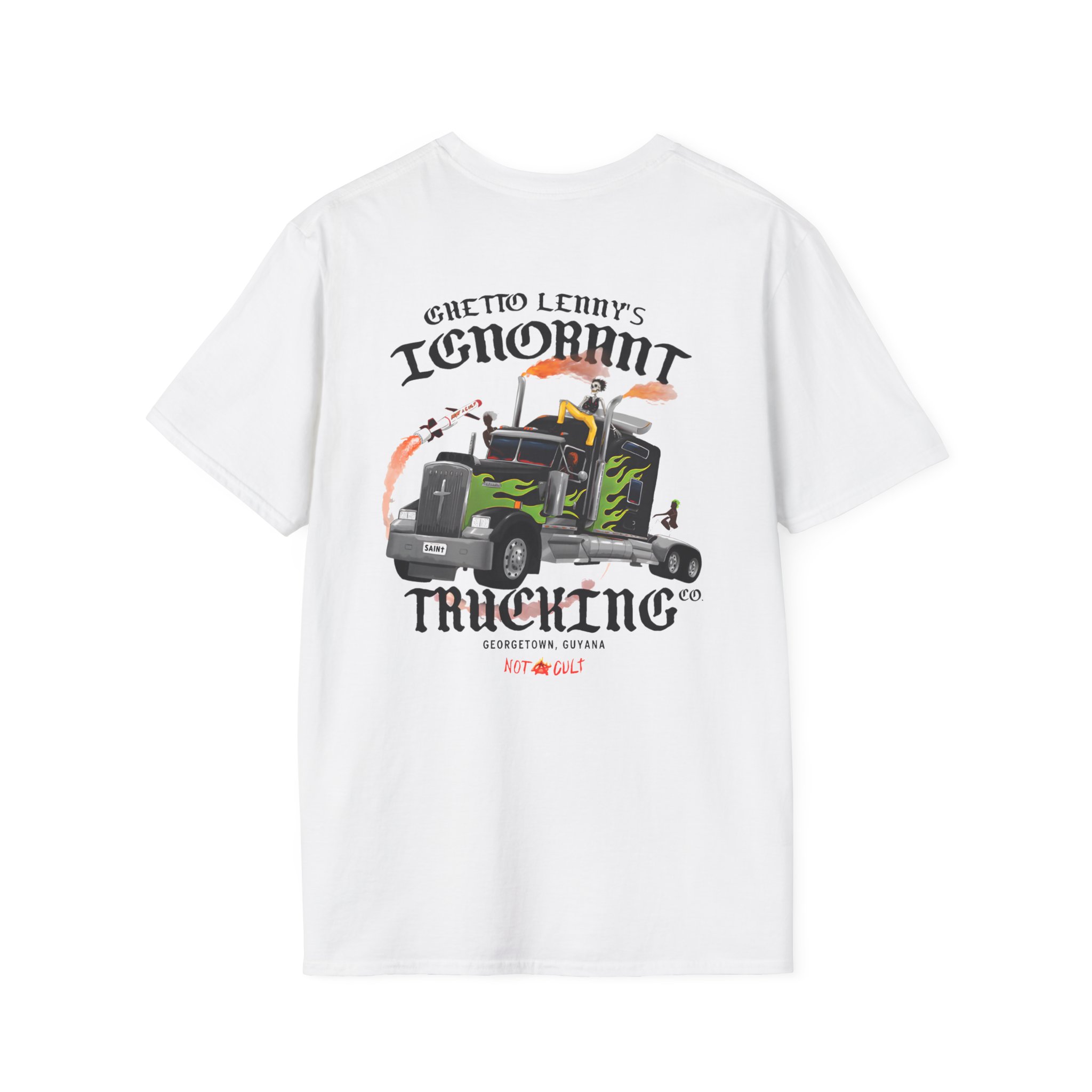 Saint Jhn Ghetto Lenny's Trucking Co. Unisex Softstyle T-Shirt