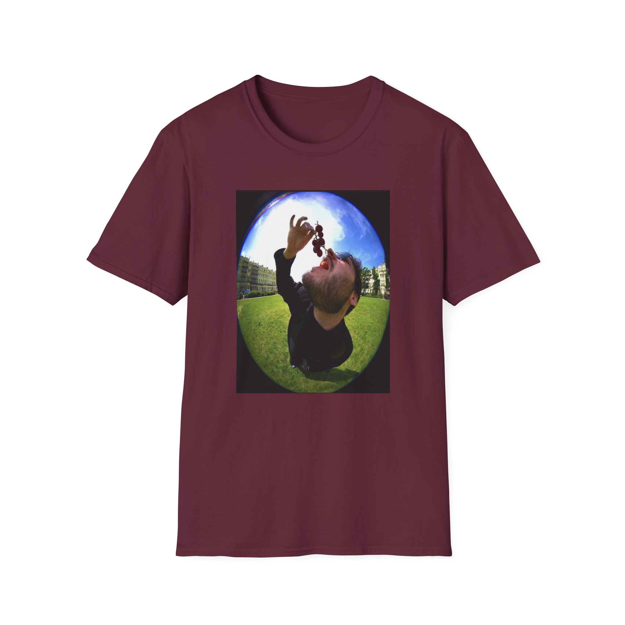 Grapes by James Marriott Unisex Softstyle T-Shirt