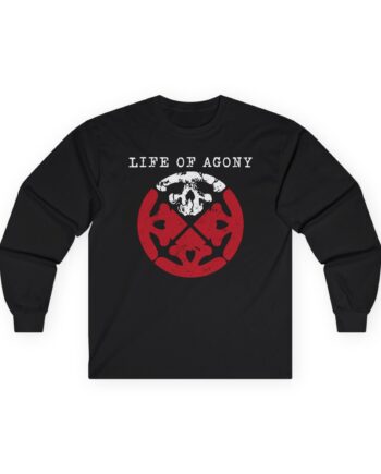 Vtg Life of Agony Band Music Star Unisex Ultra Cotton Long Sleeve Tee