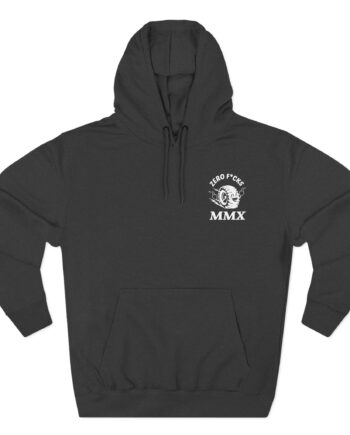 Monstermax Zero Fucks Three-Panel Fleece Hoodie