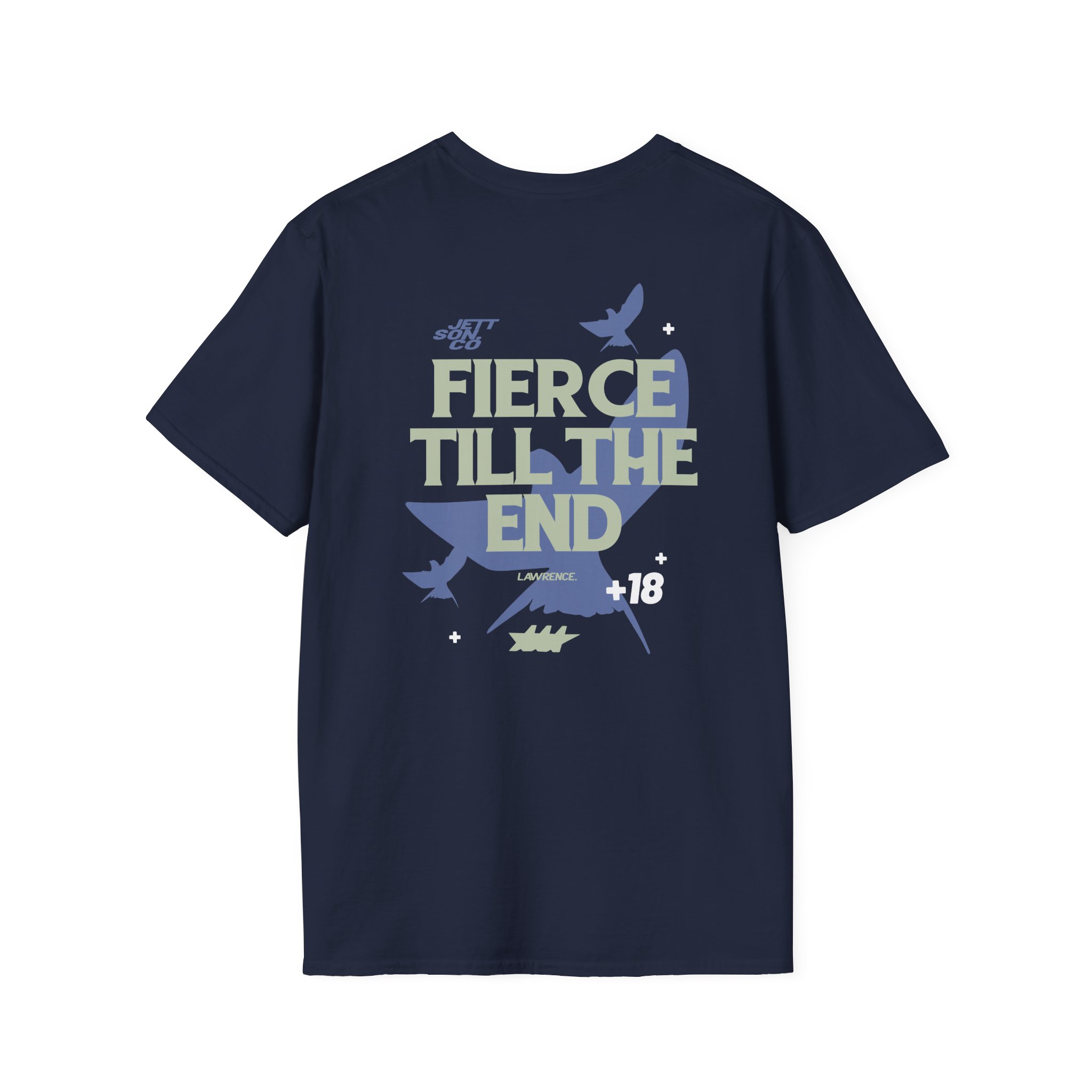 Jett Lawrenc Fierce Till the End Unisex Softstyle T-Shirt