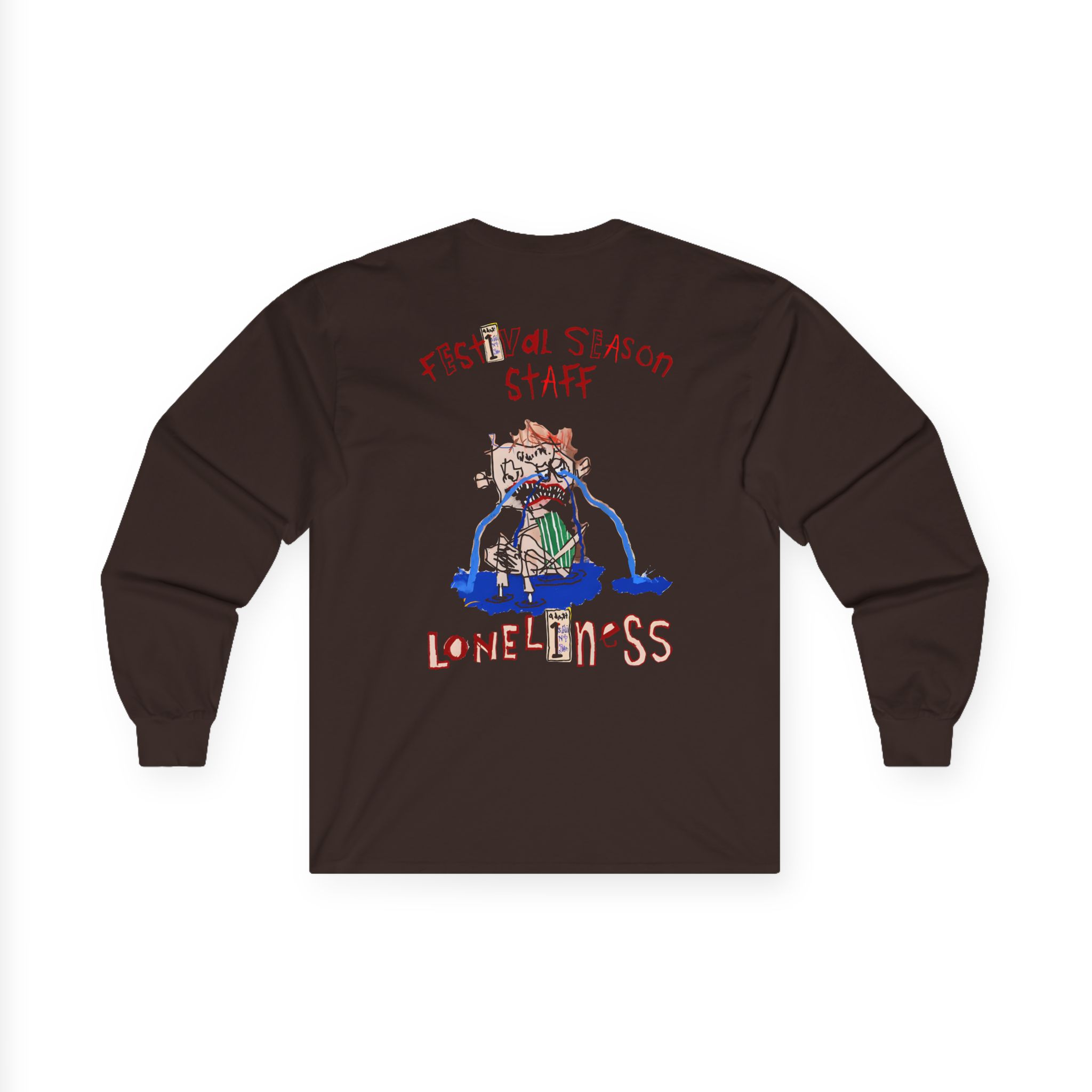 Saint Jhn Goth Festival Waffle Unisex Ultra Cotton Long Sleeve Tee