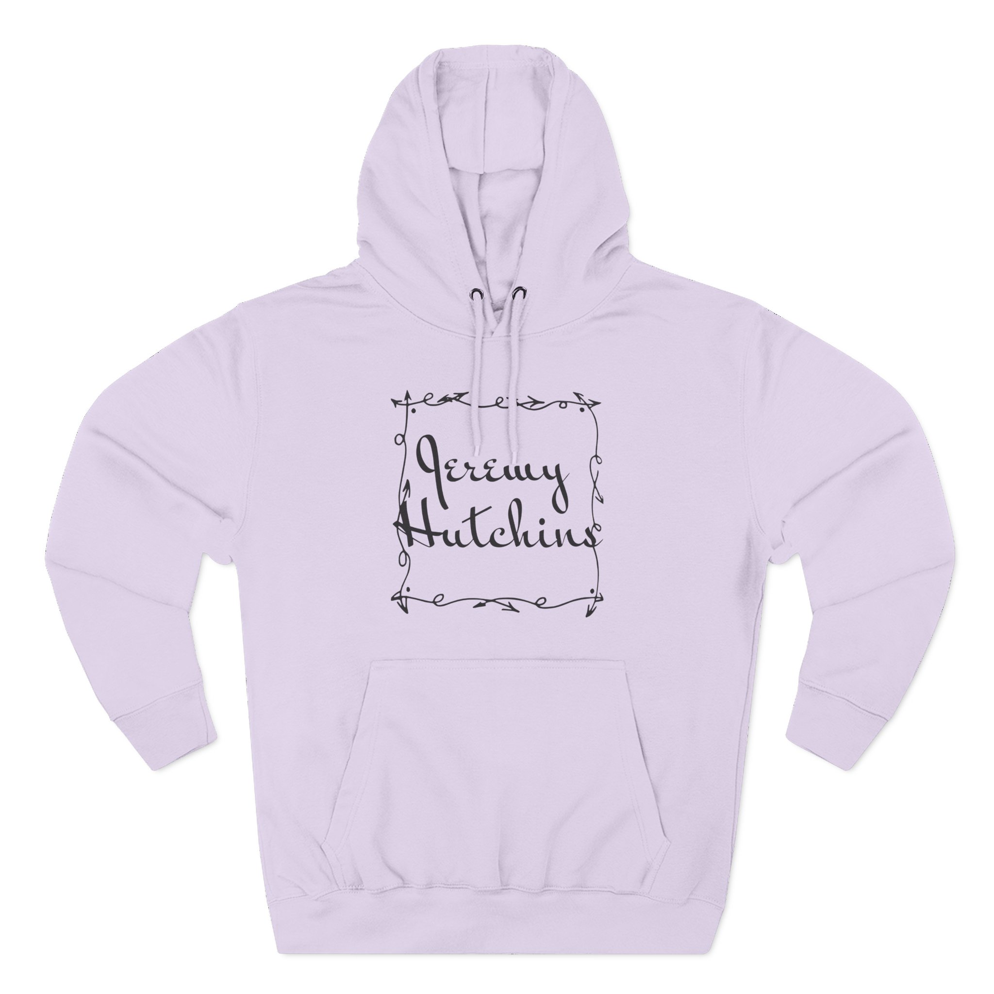 Jeremy Hutchins Three-Panel Fleece Hoodie