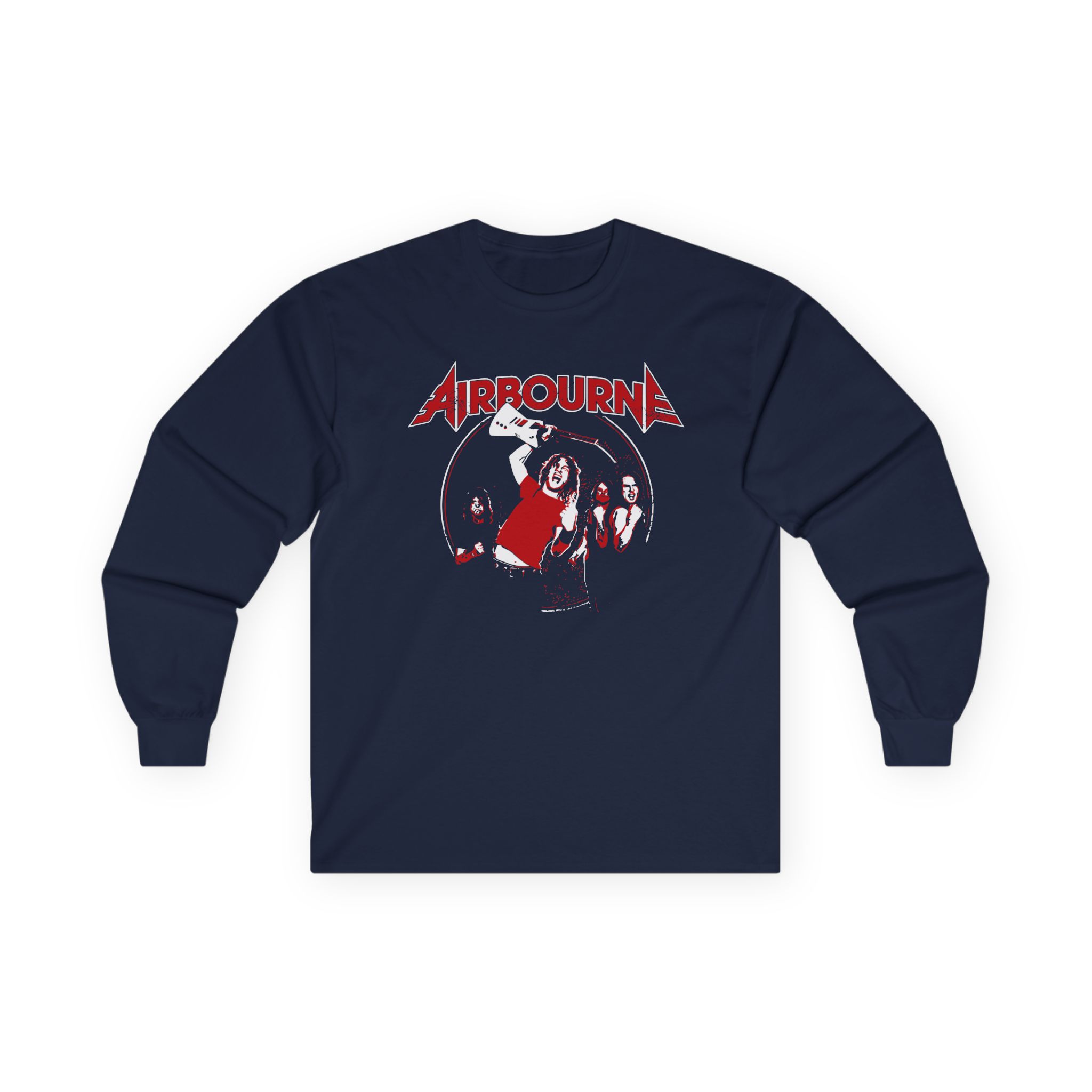 Airbourne Fist Pumping Unisex Ultra Cotton Long Sleeve Tee