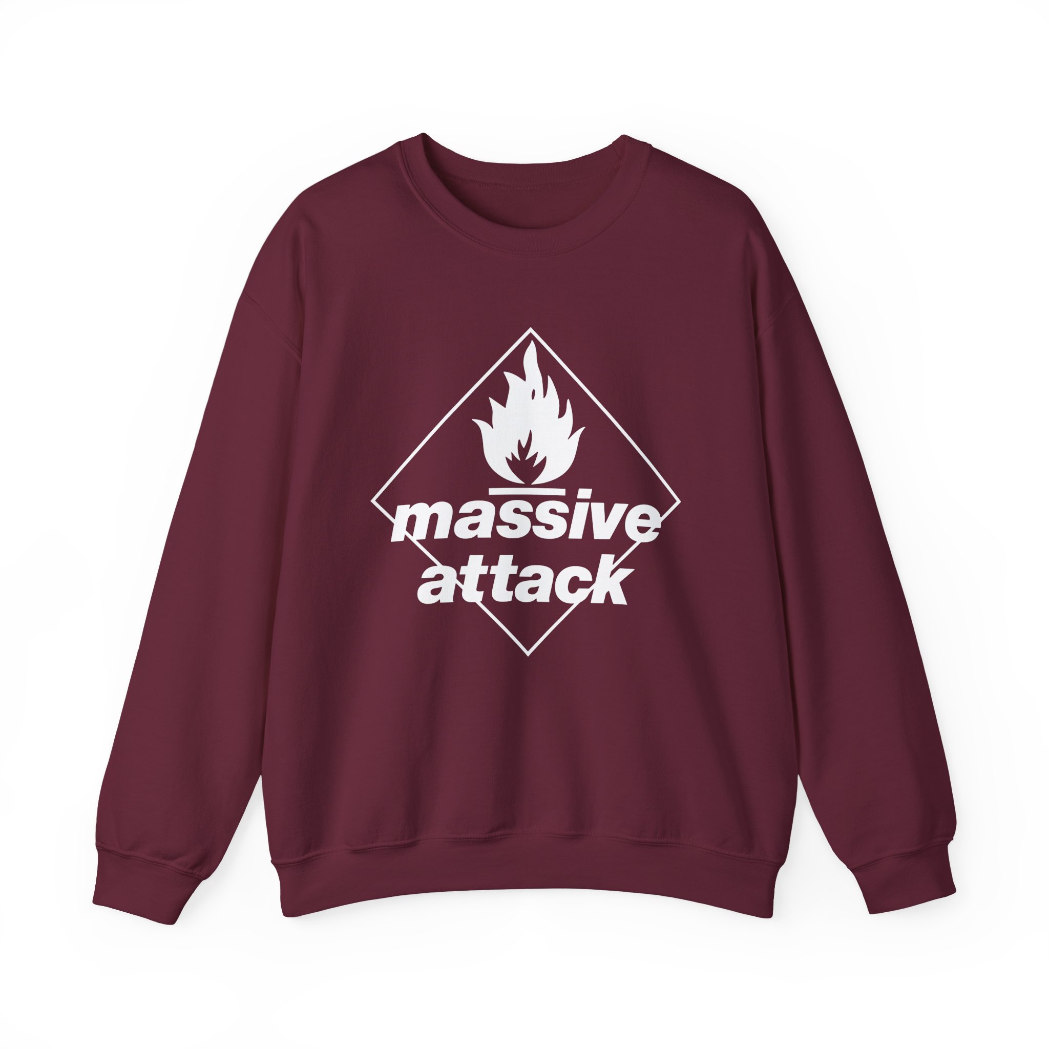 Massive Attack Blue Lines Unisex Heavy Blendâ„¢ Crewneck Sweatshirt