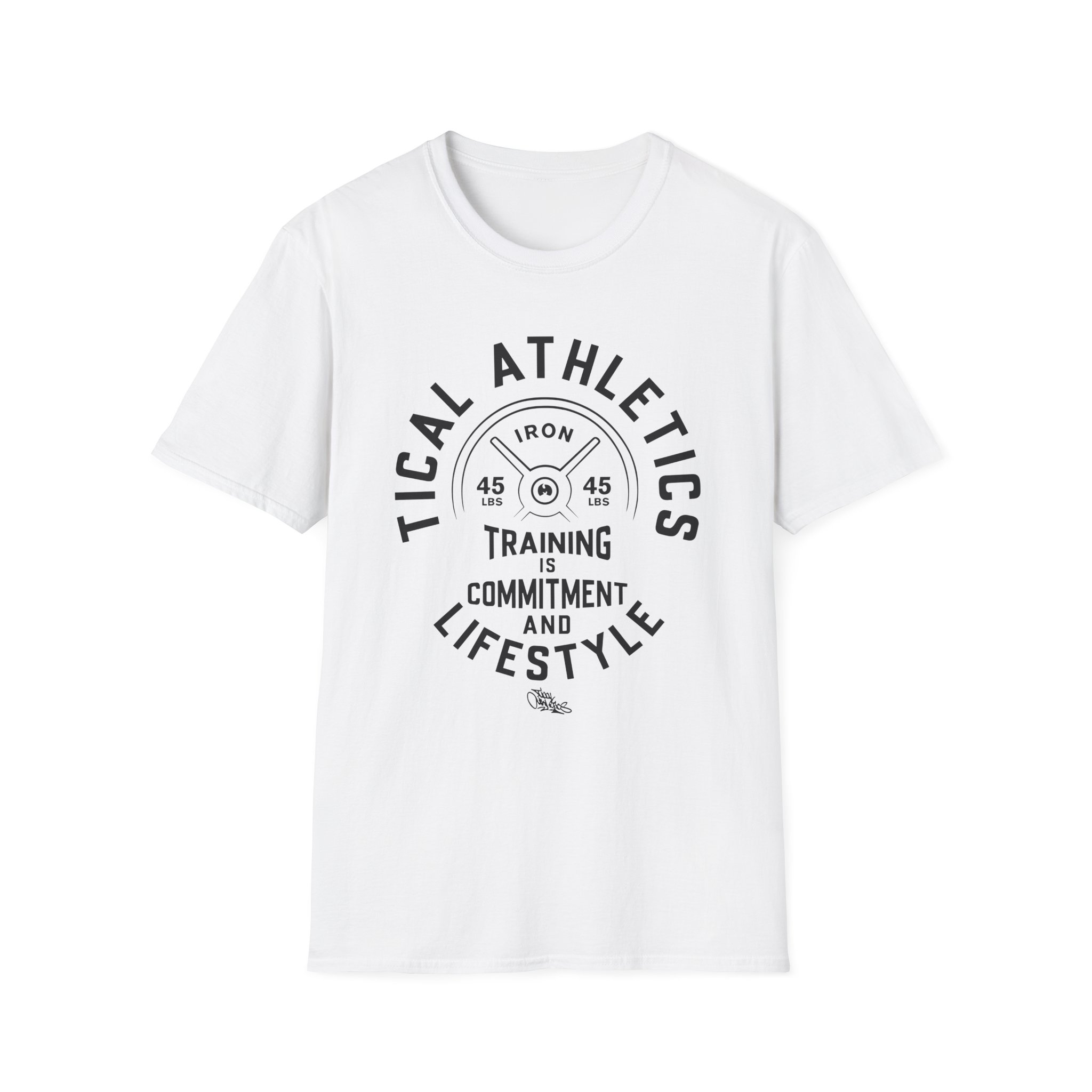 Method Man Training is Commitment and Lifestyle Tical Athletic Unisex Softstyle T-Shirt
