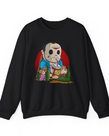 H2odelirious Cute Jason Voorhees Unisex Heavy Blend™ Crewneck Sweatshirt