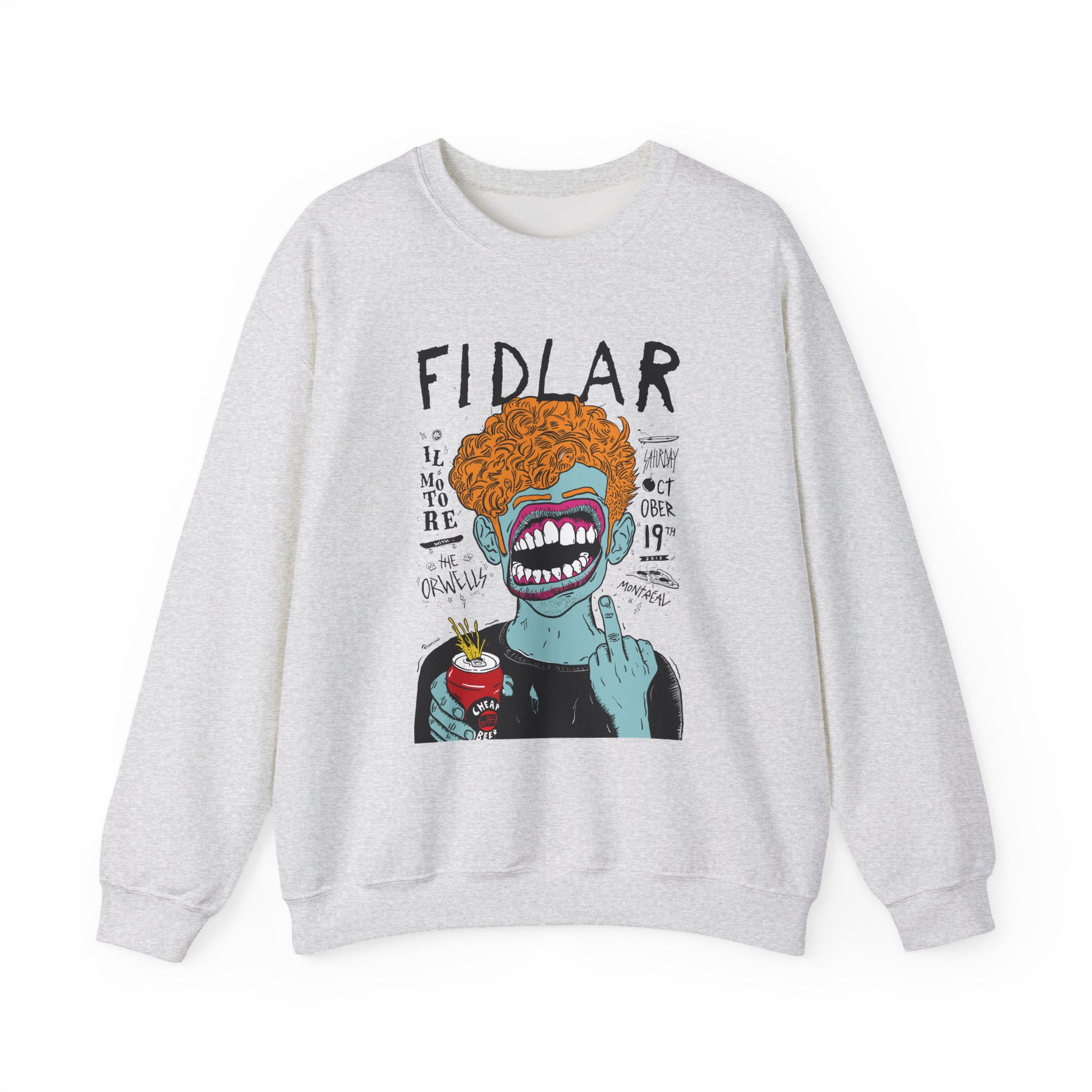 Fidlar Band Rock the Orwells Unisex Heavy Blendâ„¢ Crewneck Sweatshirt