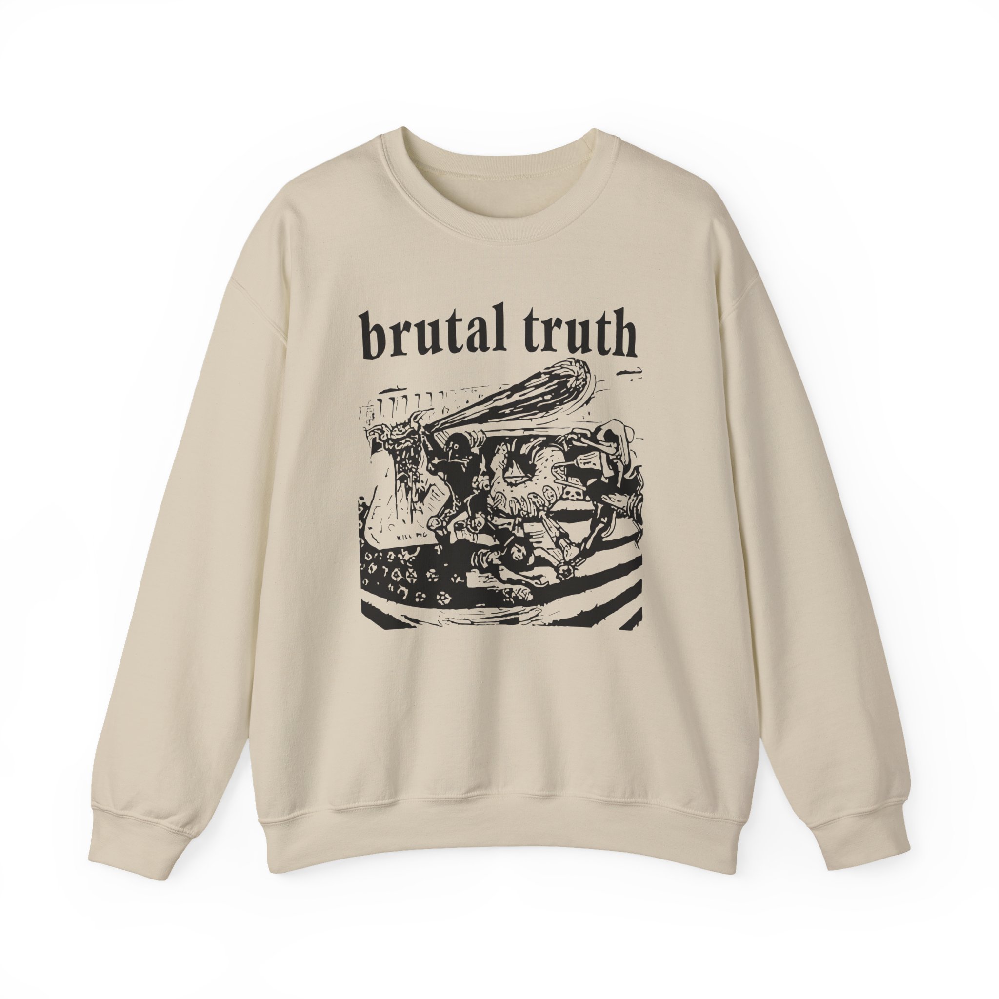 Brutal Truth Kill Pig Unisex Heavy Blend Crewneck Sweatshirt