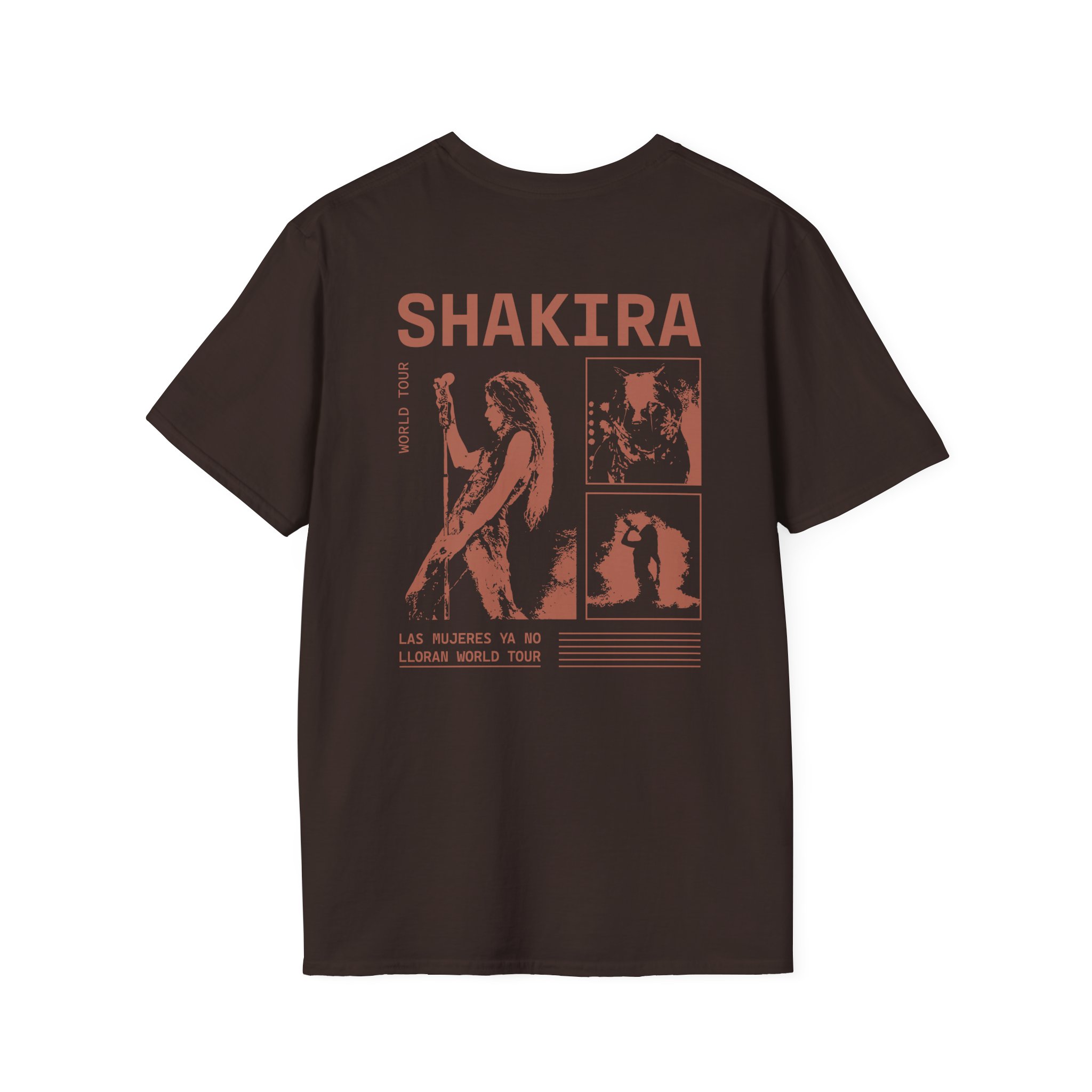 Shakira LMYNL World Tour Unisex Softstyle T-Shirt