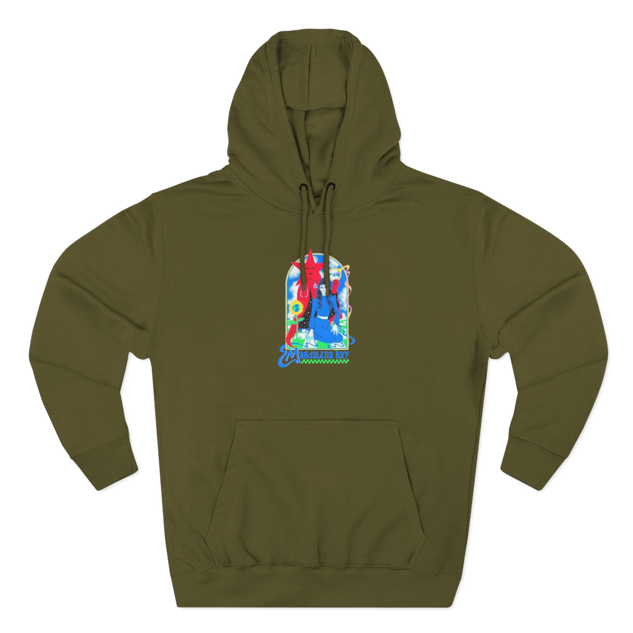 Magdalena Bay Imaginal Disk Album Three-Panel Fleece Hoodie
