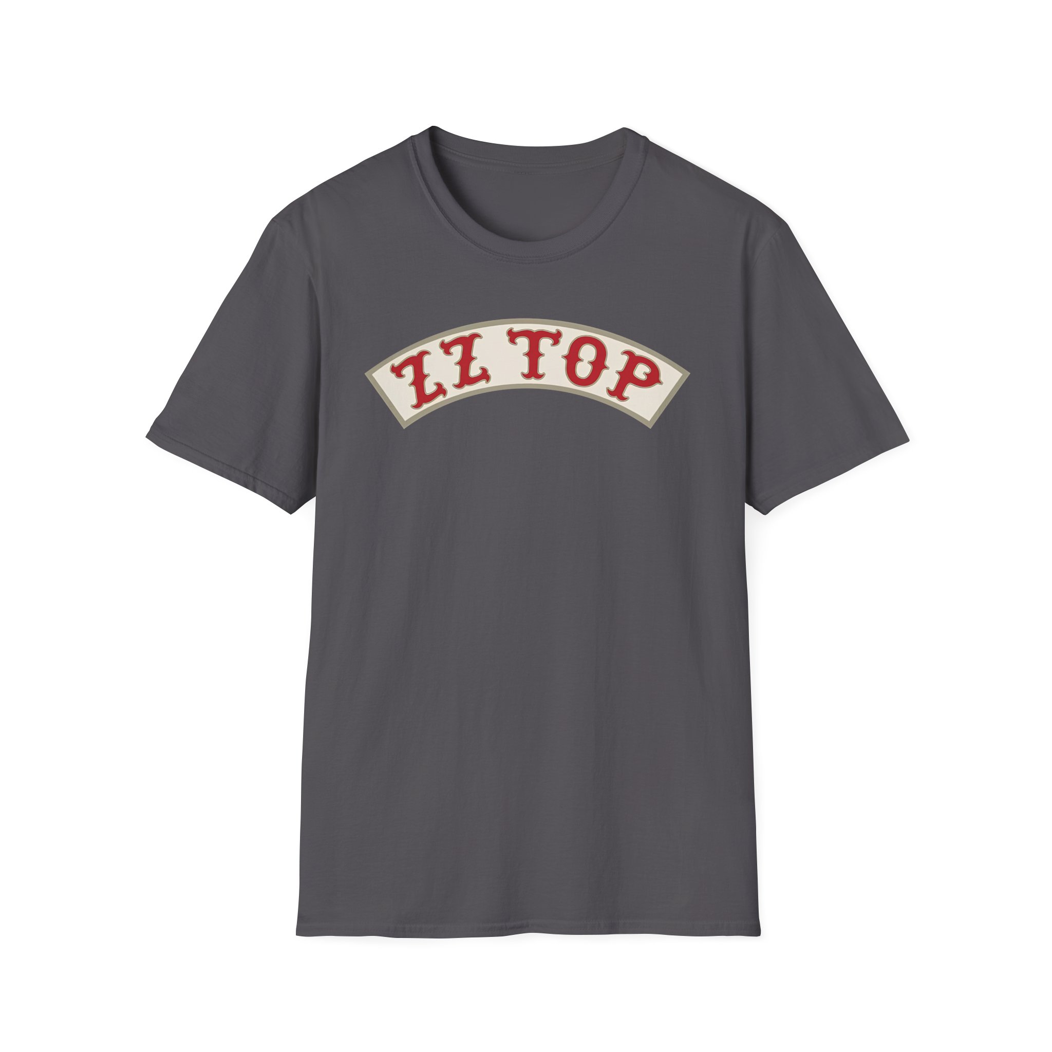 Zz Top Banner Logo Unisex Softstyle T-Shirt