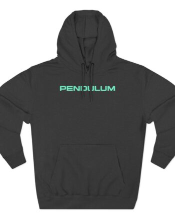 Pendulum Green Maze Three-Panel Fleece Hoodie