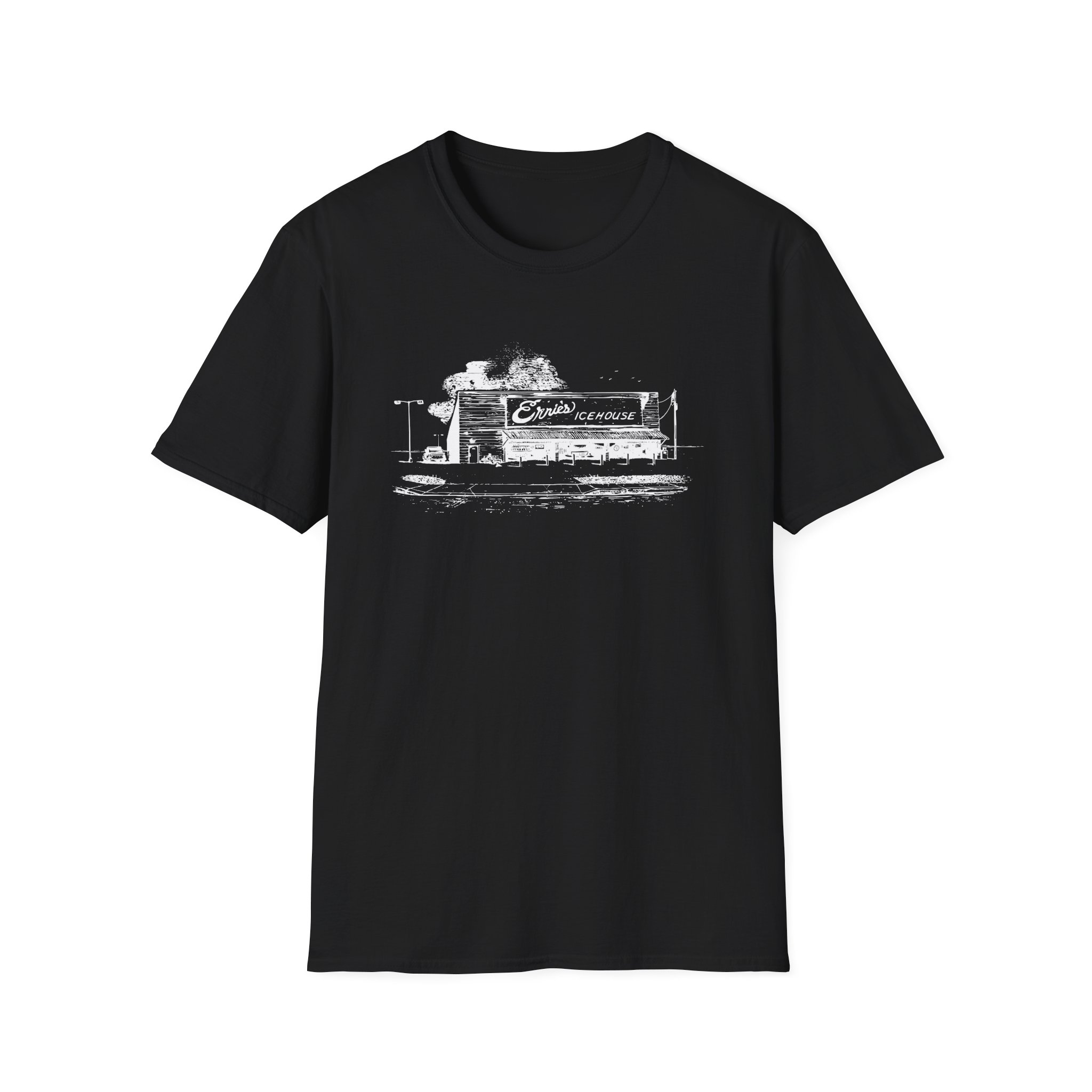Clint Black Ernie's Ice House Unisex Softstyle T-Shirt