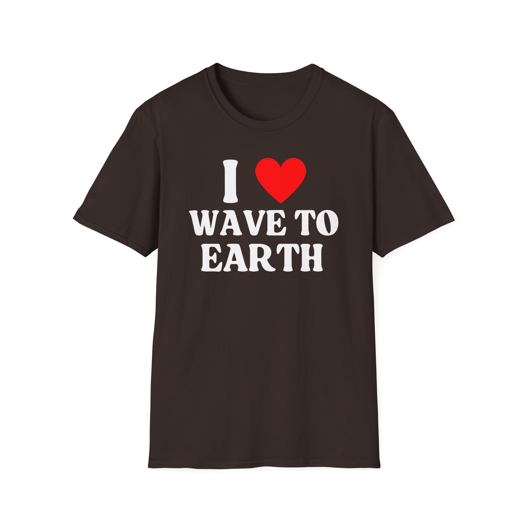 I Love Wave to Earth Unisex Softstyle T-Shirt