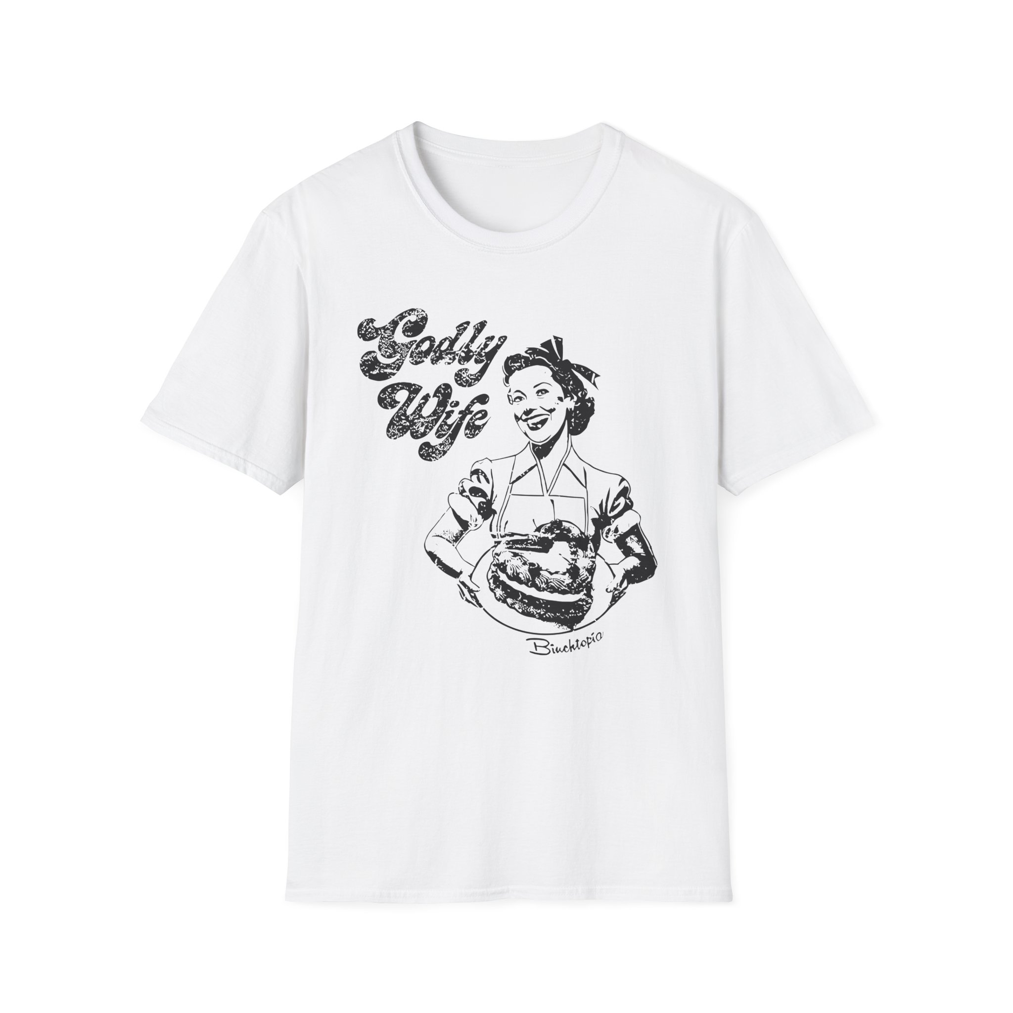Binchtopia Godly Wife Unisex Softstyle T-Shirt