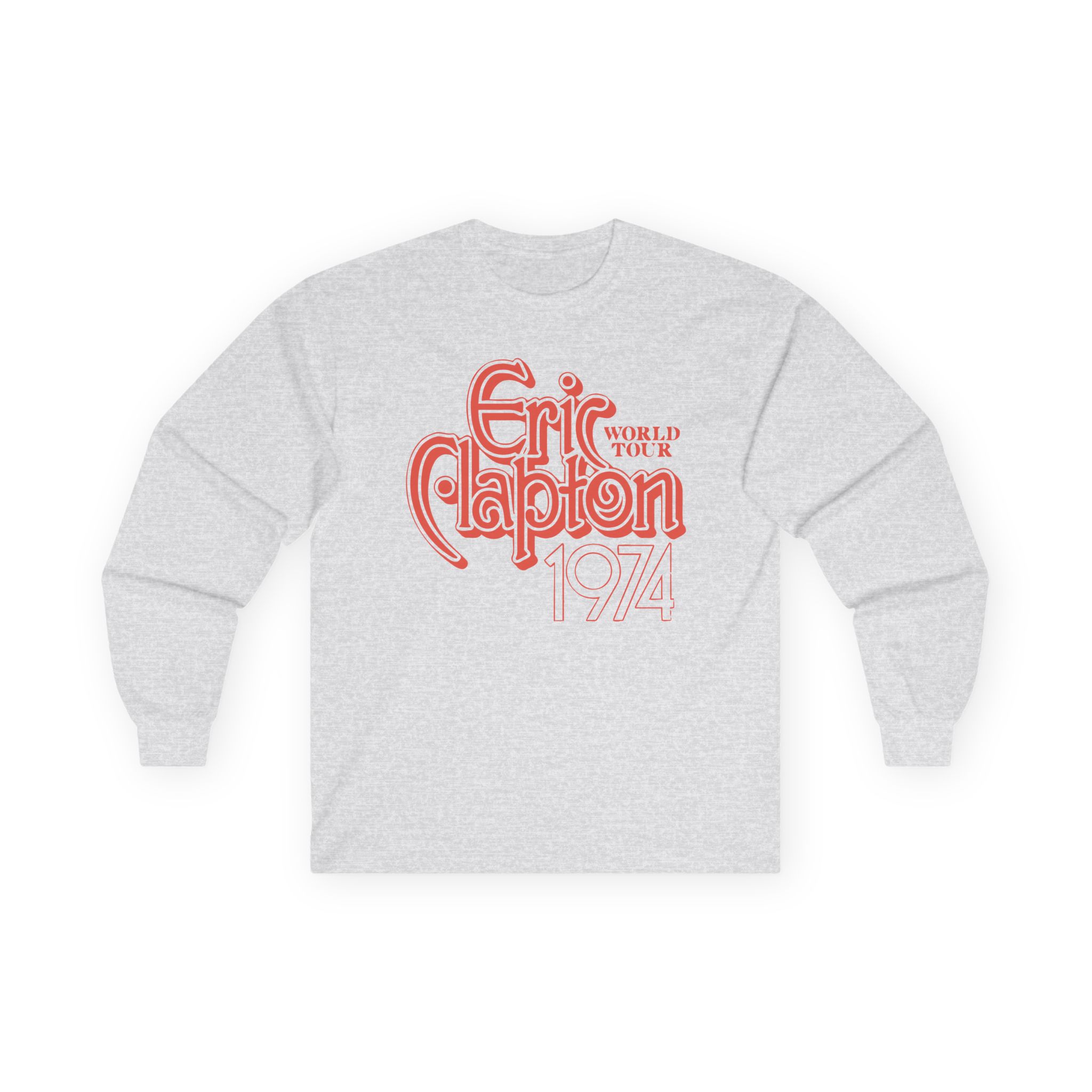 Eric Clapton World Tour 1974 Unisex Ultra Cotton Long Sleeve Tee